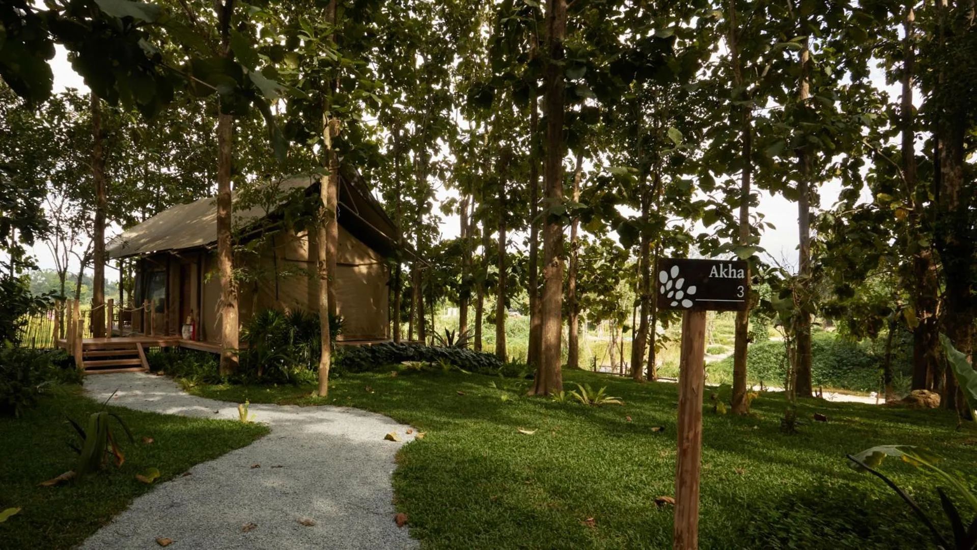 Property building in Tantawan Tented Camp by Dusit, Chiang Rai