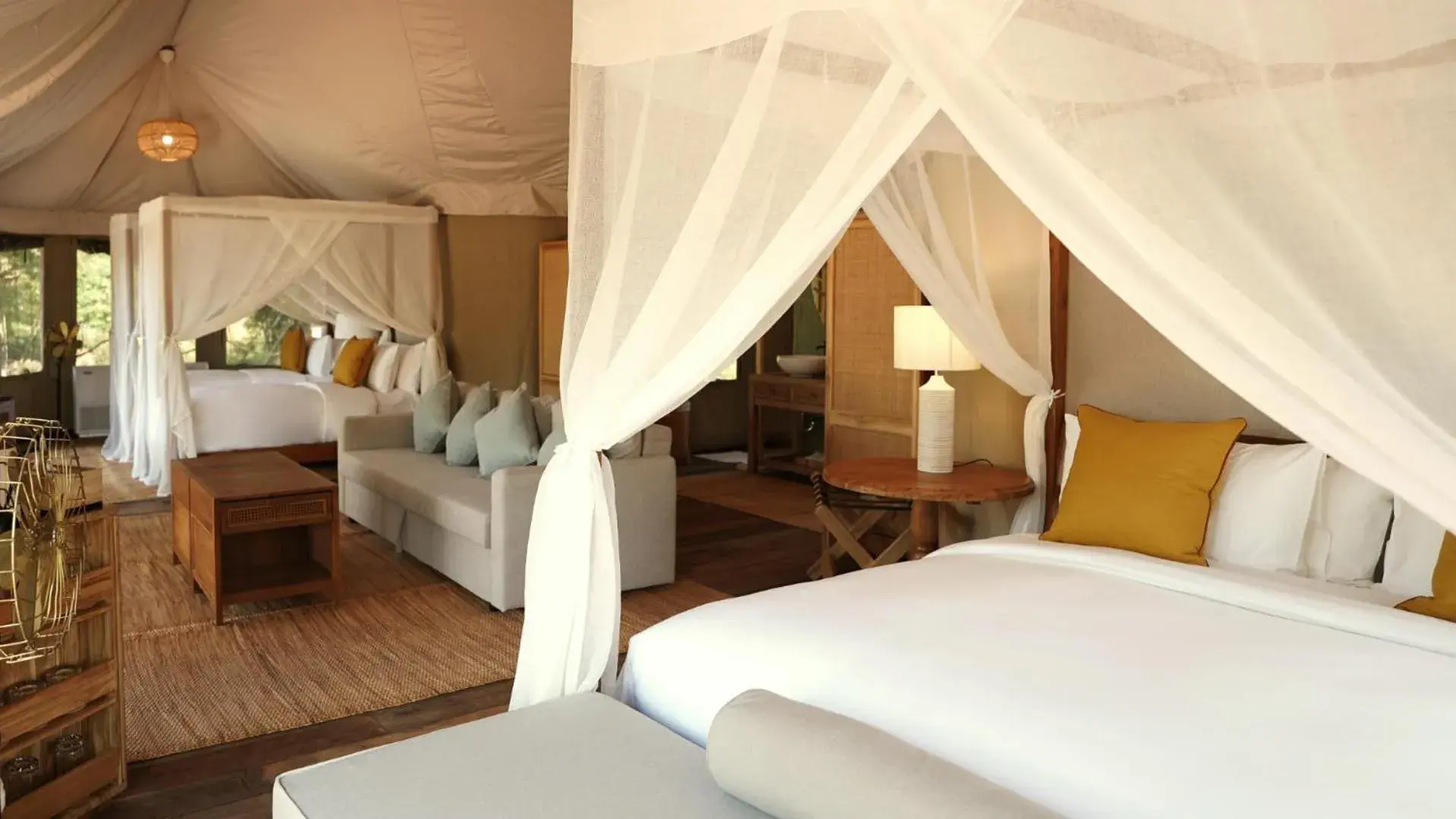 Serenity Two Bedroom Tented Villa in Tantawan Tented Camp by Dusit, Chiang Rai Serenity Two Bedroom Tented Villa in Tantawan Tented Camp by Dusit, Chiang Rai
