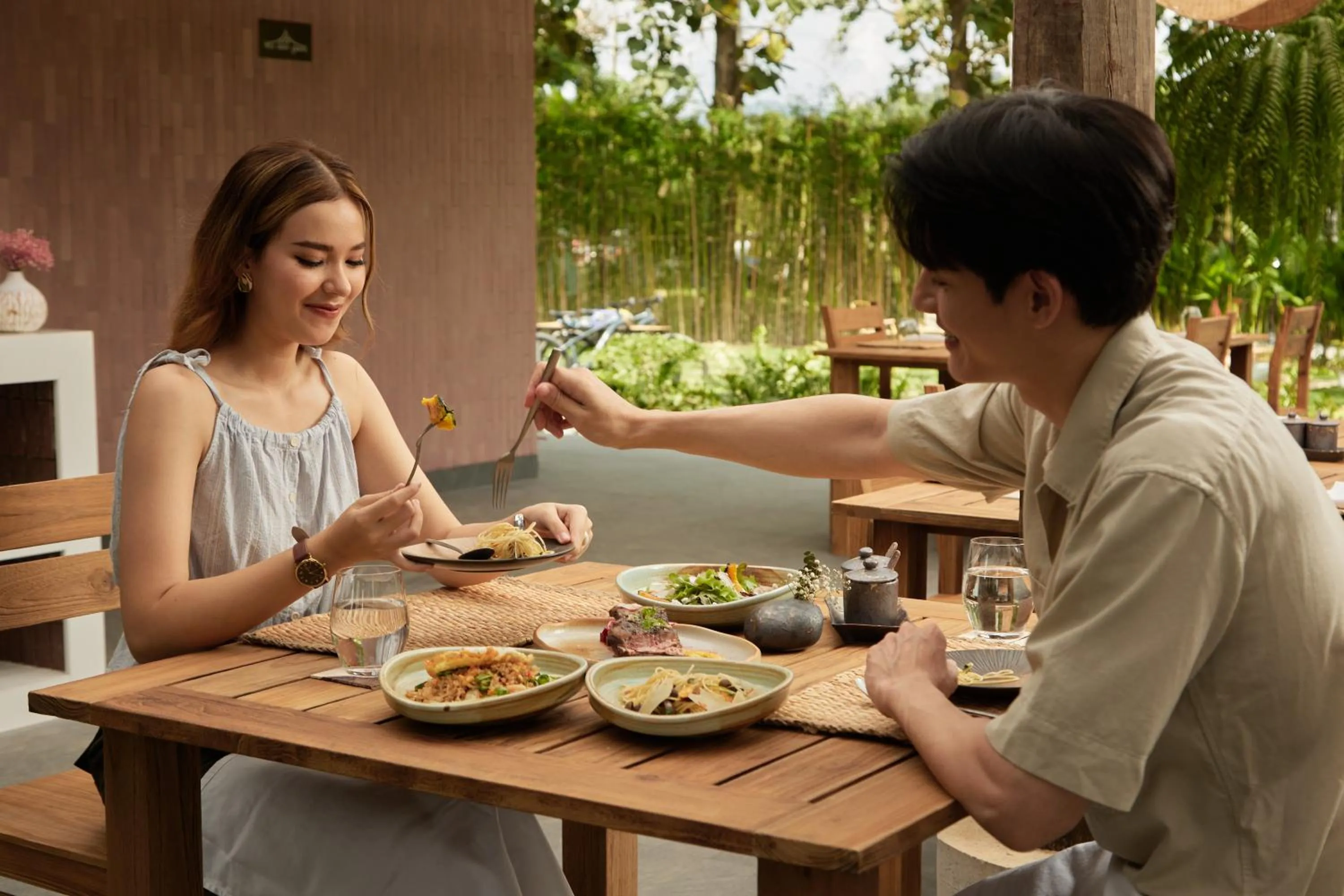 Restaurant/places to eat in Tantawan Tented Camp by Dusit, Chiang Rai