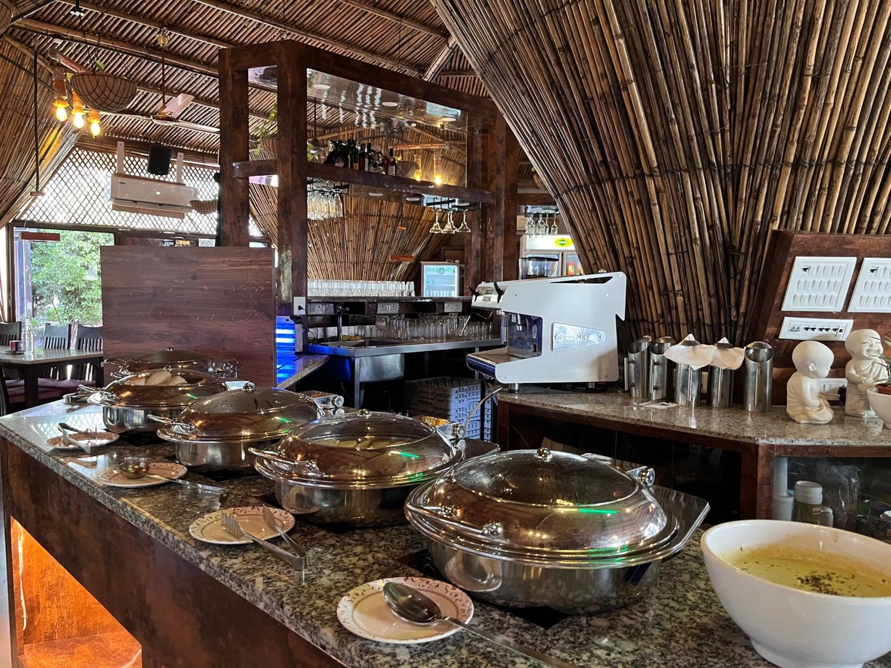 Buffet breakfast in DAN Resorts & Weddings