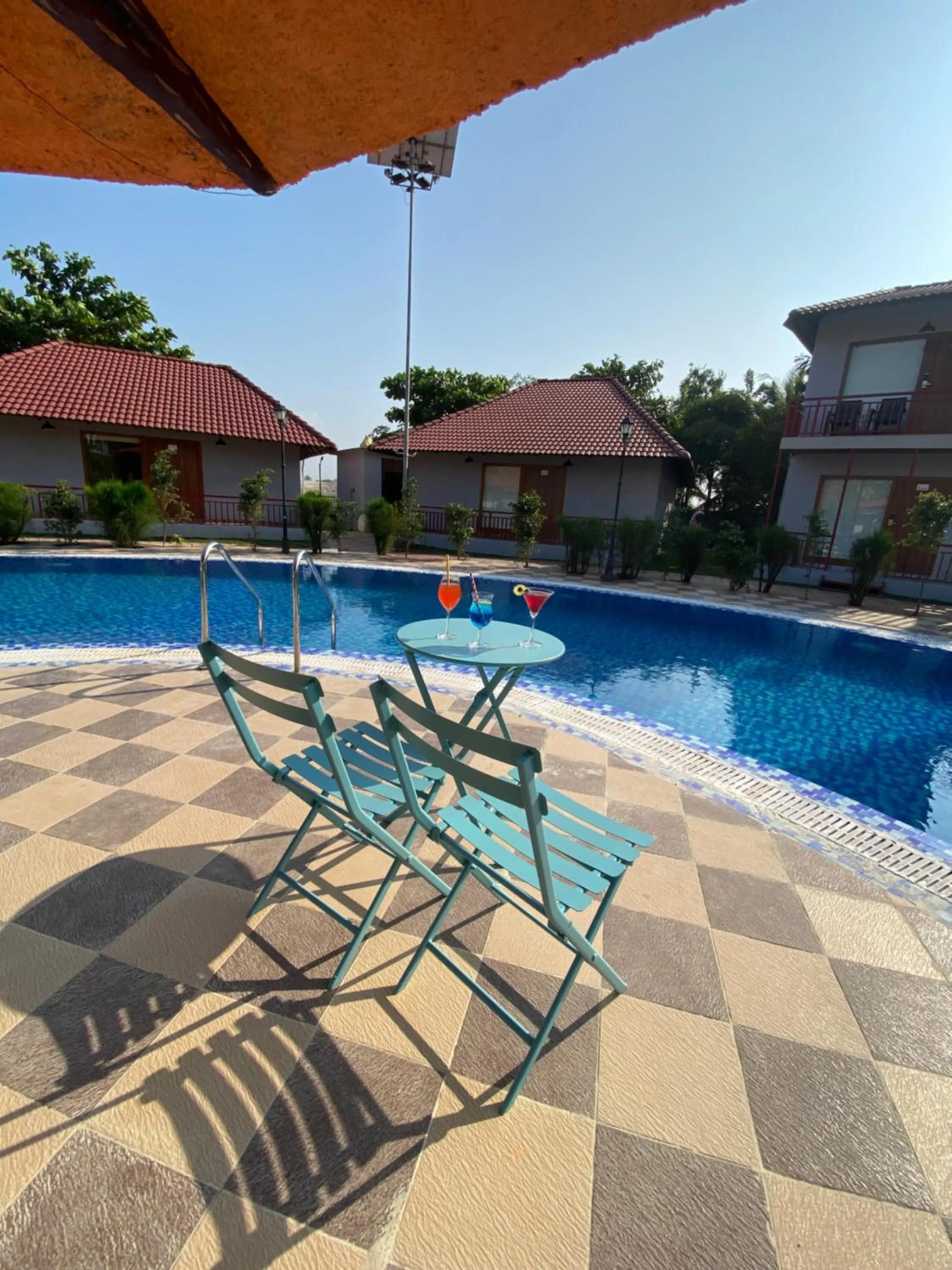 Pool view in DAN Resorts & Weddings