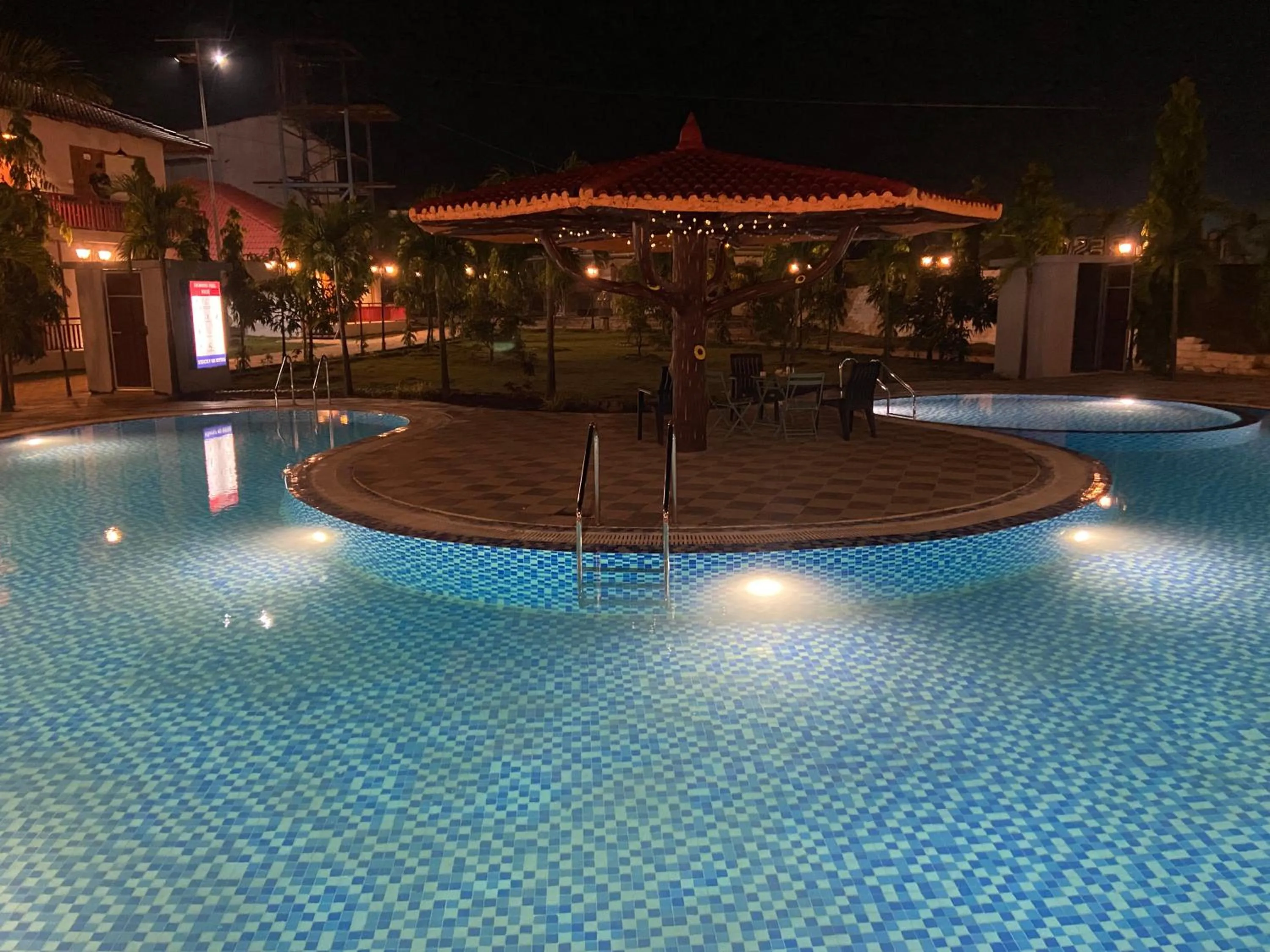 Pool view in DAN Resorts & Weddings