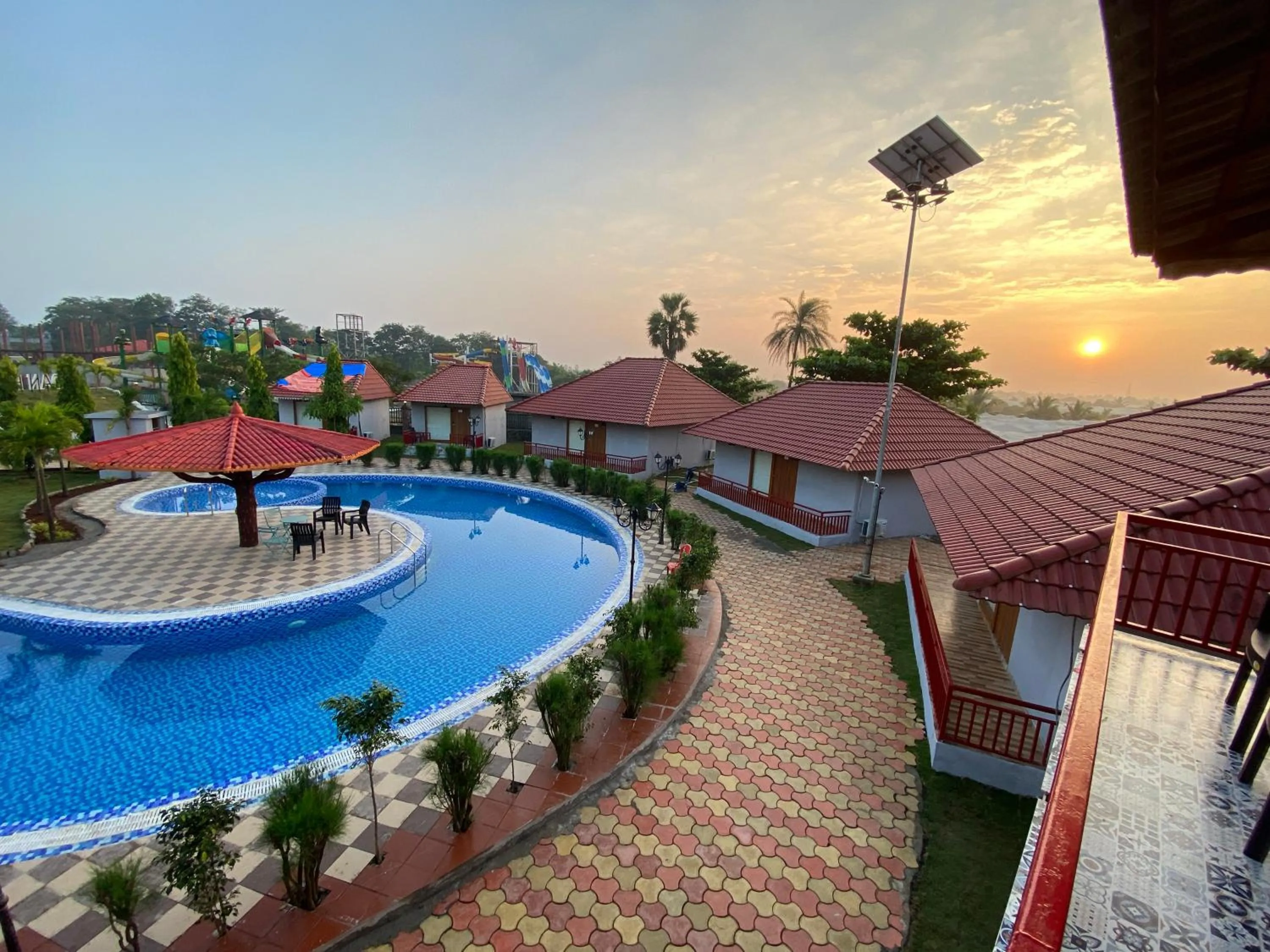 Pool view in DAN Resorts & Weddings