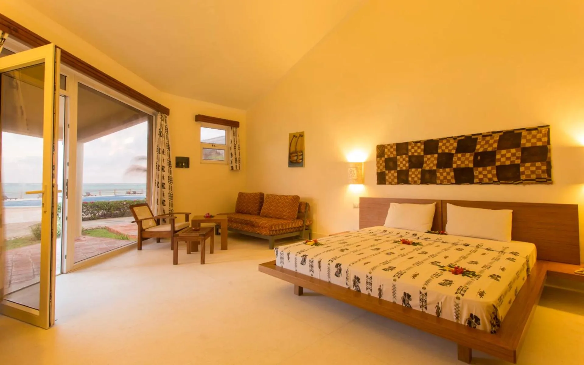 Bed in The One, Watamu bay