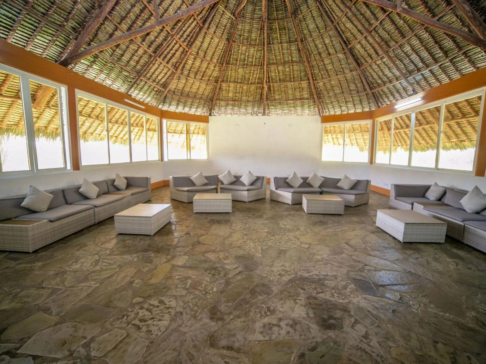 Seating area in The One, Watamu bay