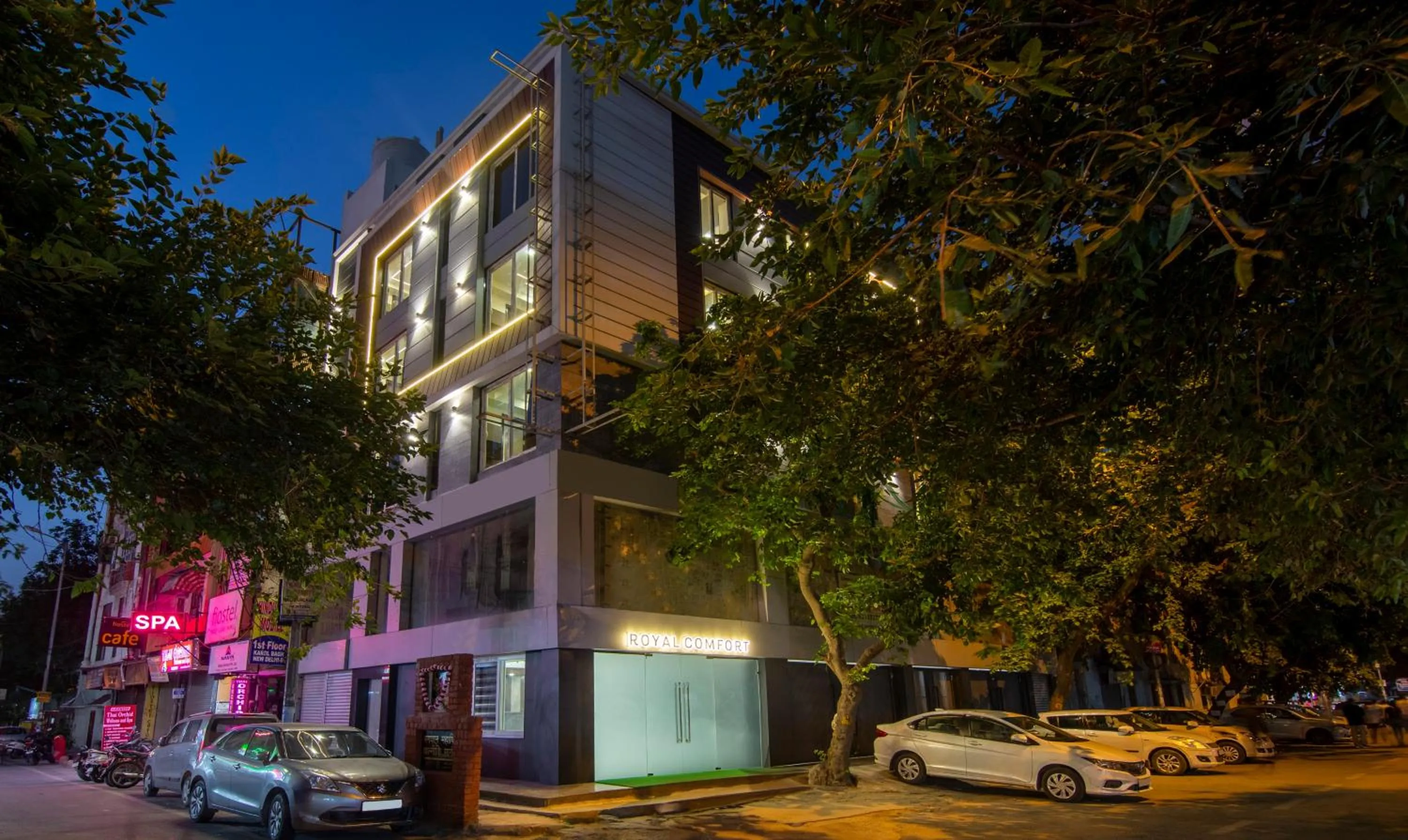 Facade/entrance in Treebo Royal Comfort