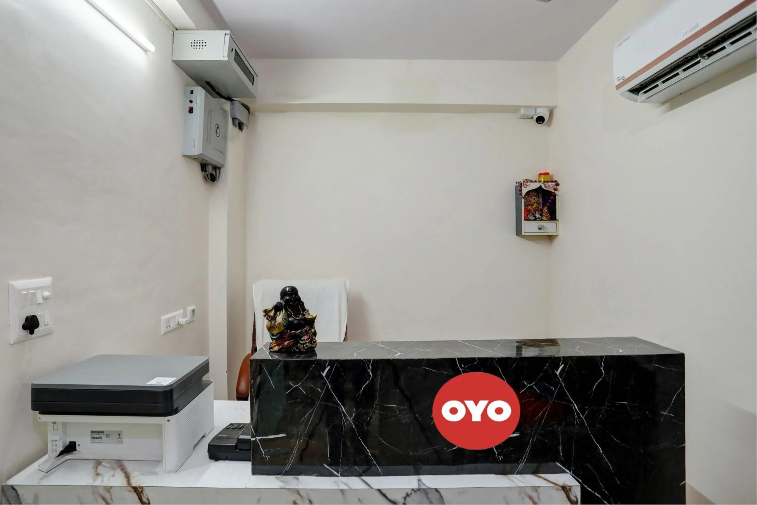 Lobby or reception in Hotel O Stay Star