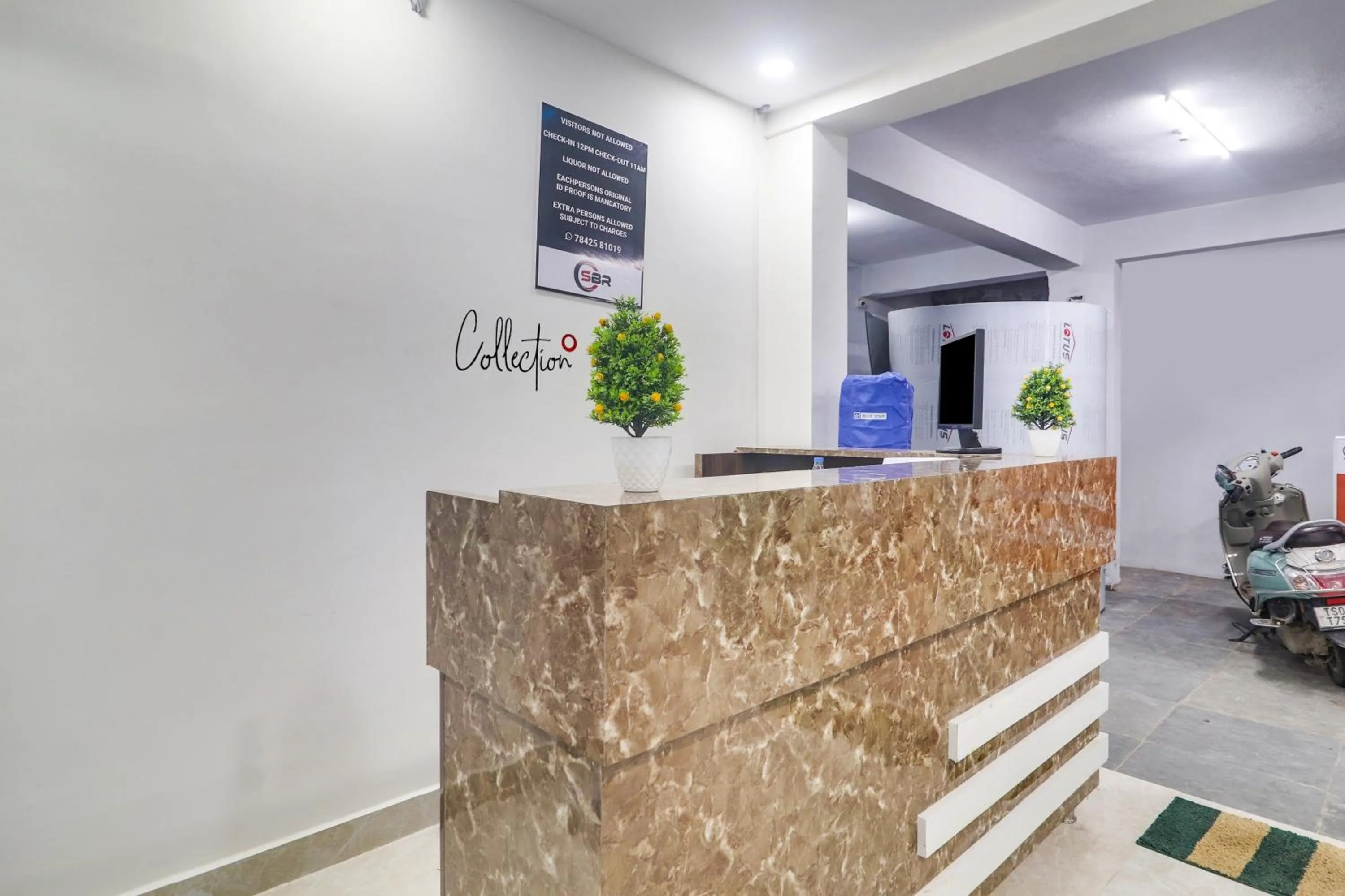 Lobby or reception in Collection O SBR Kondapur Near RTO office