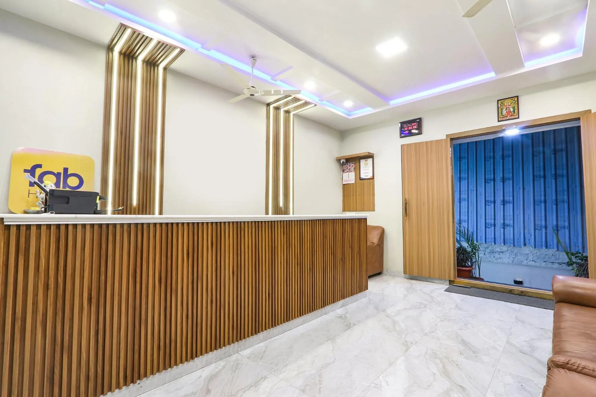 Lobby or reception in FabHotel Simhadri Grand-Nr Khammam Railway Station