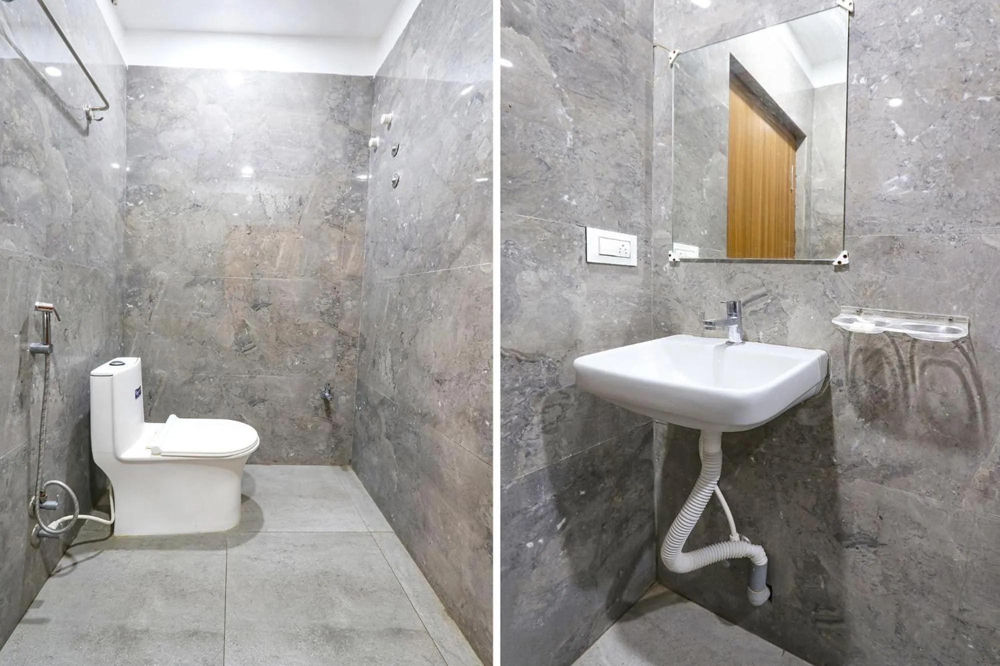 Toilet in FabHotel Simhadri Grand-Nr Khammam Railway Station