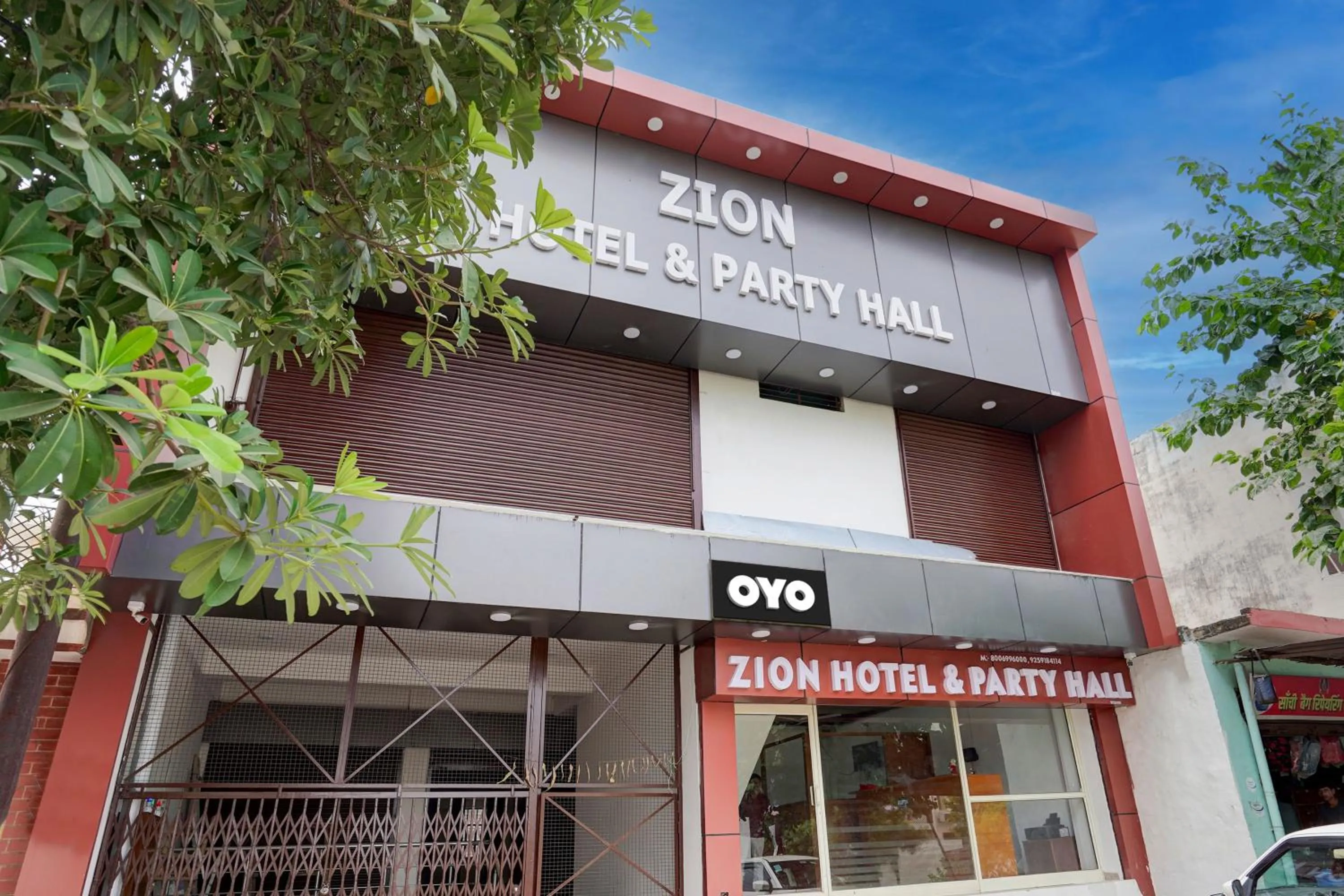 Facade/entrance in Hotel O Flagship Zion Hotel And Party Place