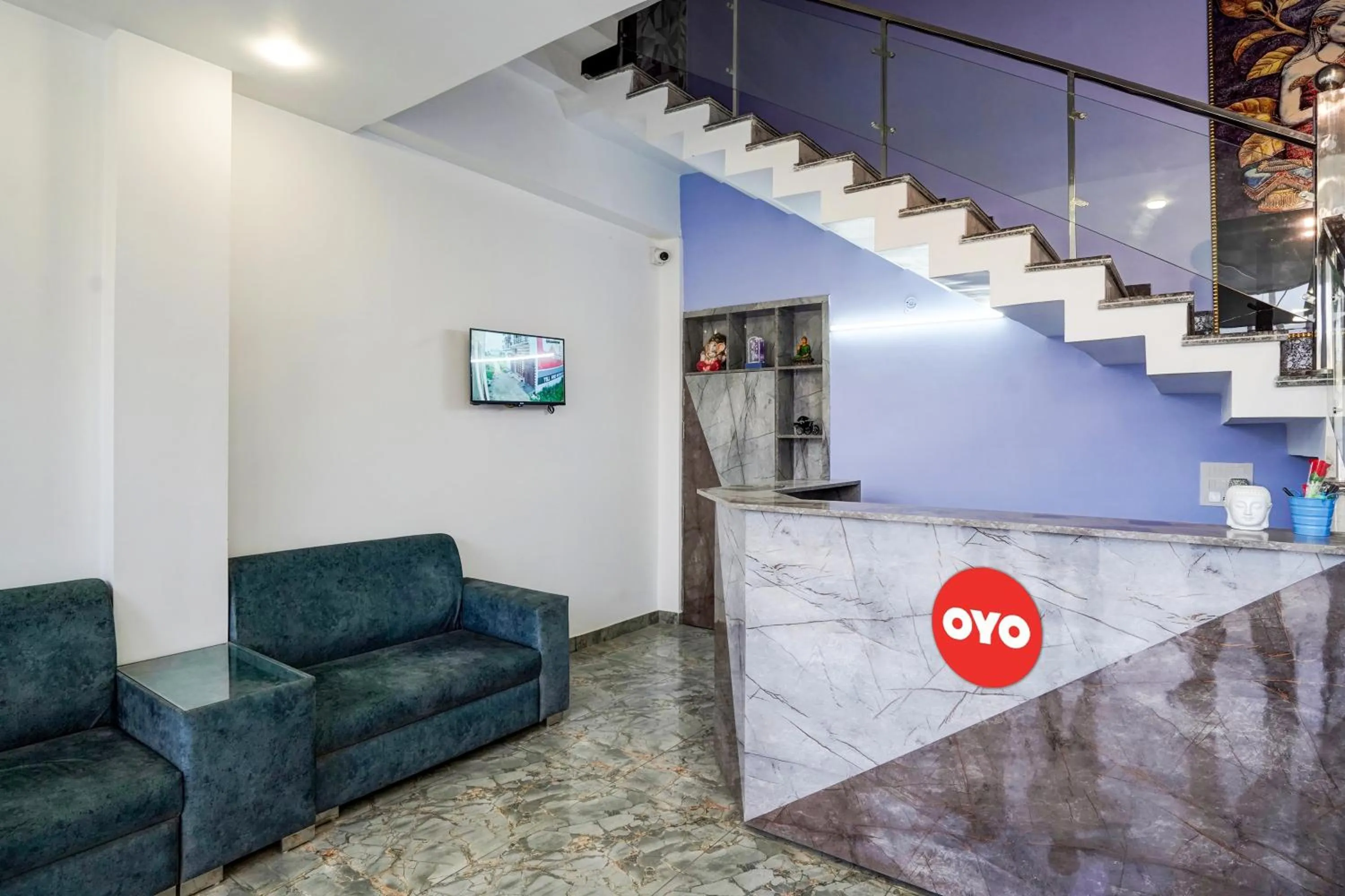 Lobby or reception in Hotel O Flagship Hotel Lotus Highway Inn