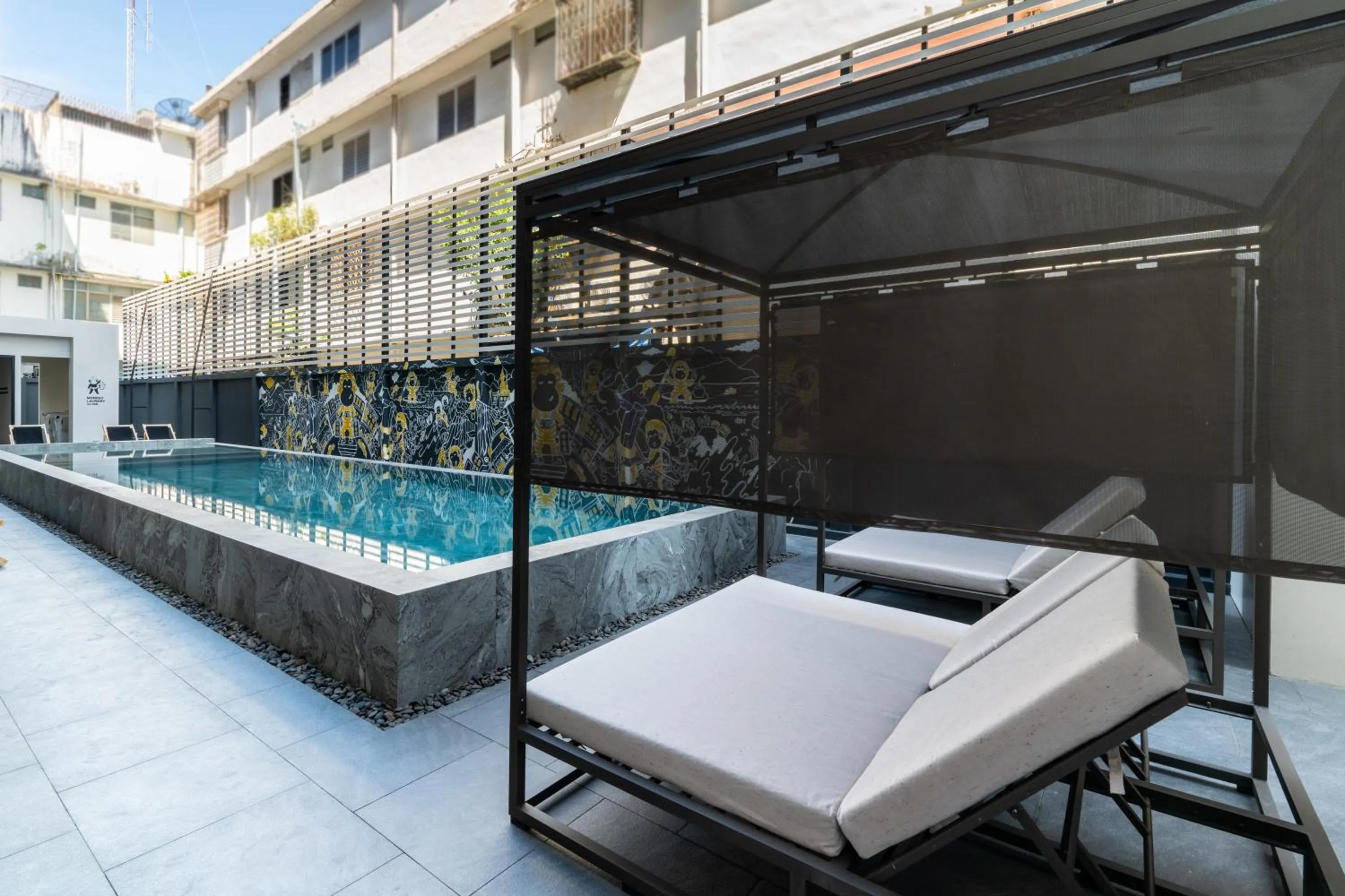 Swimming pool in Blu Monkey Hub and Hotel Krabi Town