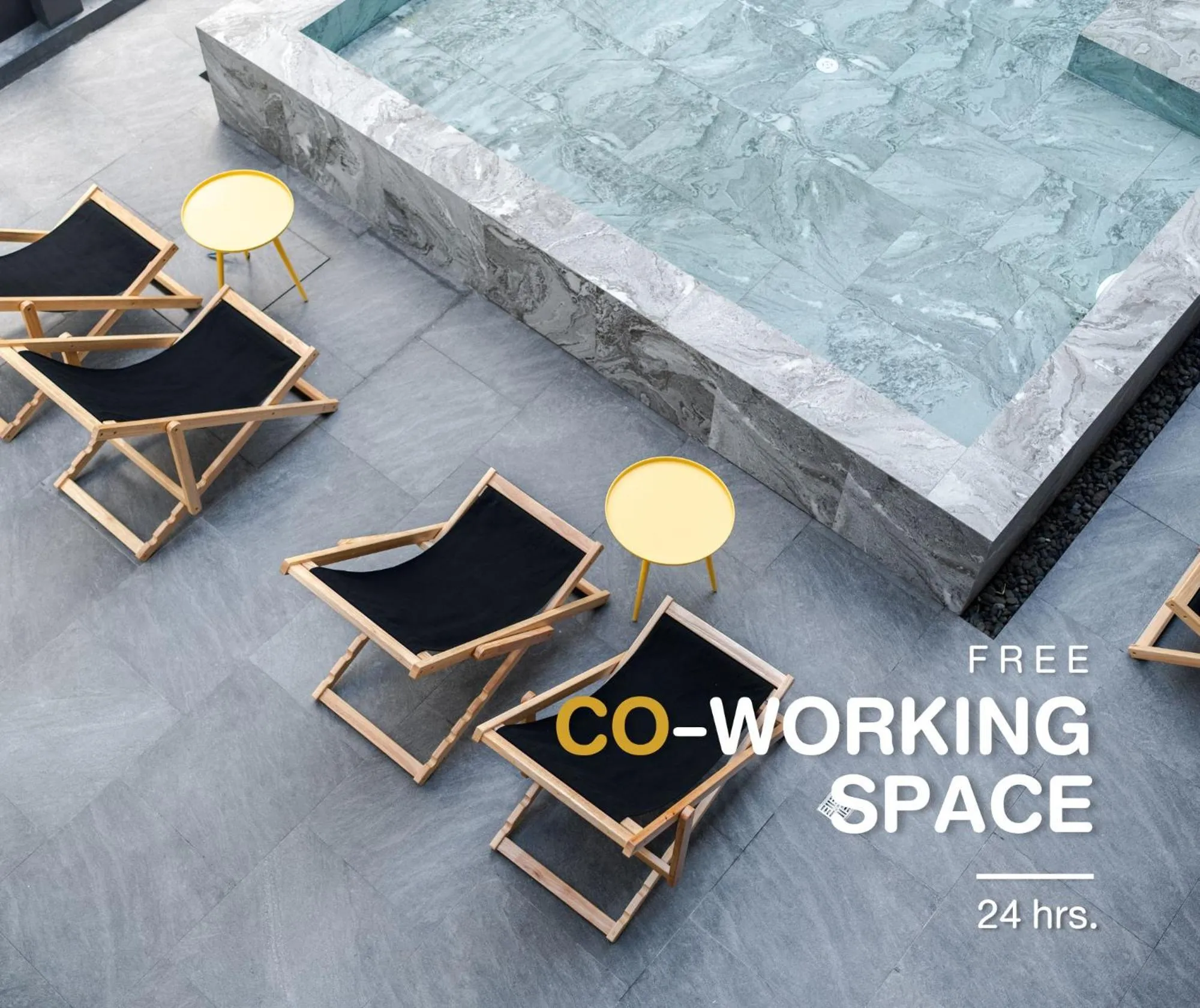 Swimming pool in Blu Monkey Hub and Hotel Krabi Town