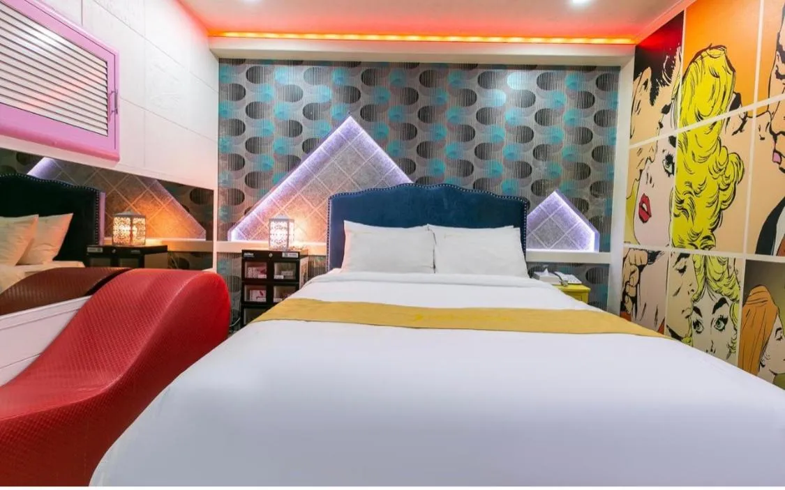 Bed in Hera drive in hotel