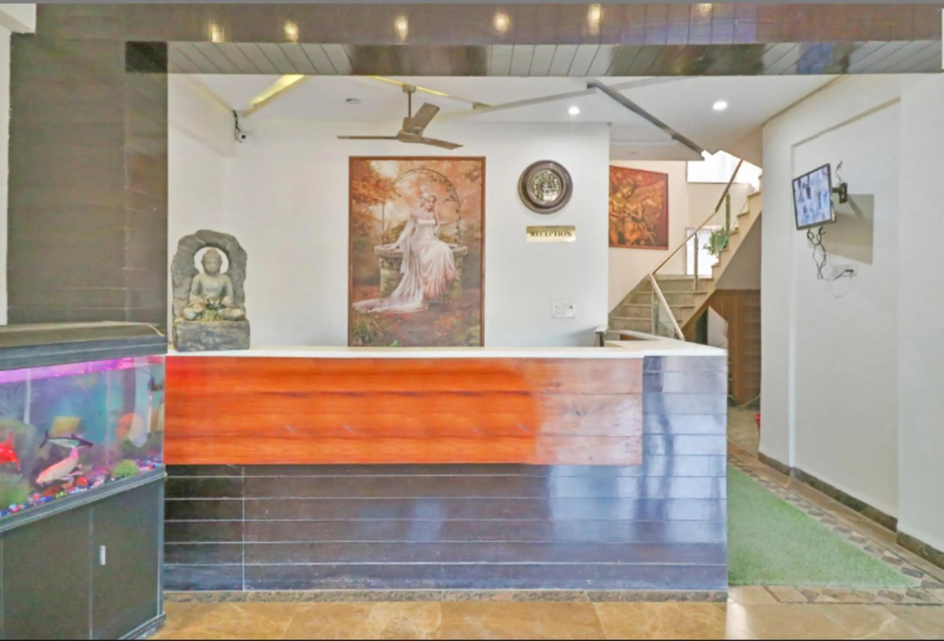 Lobby or reception in Hotel Badrika Inn