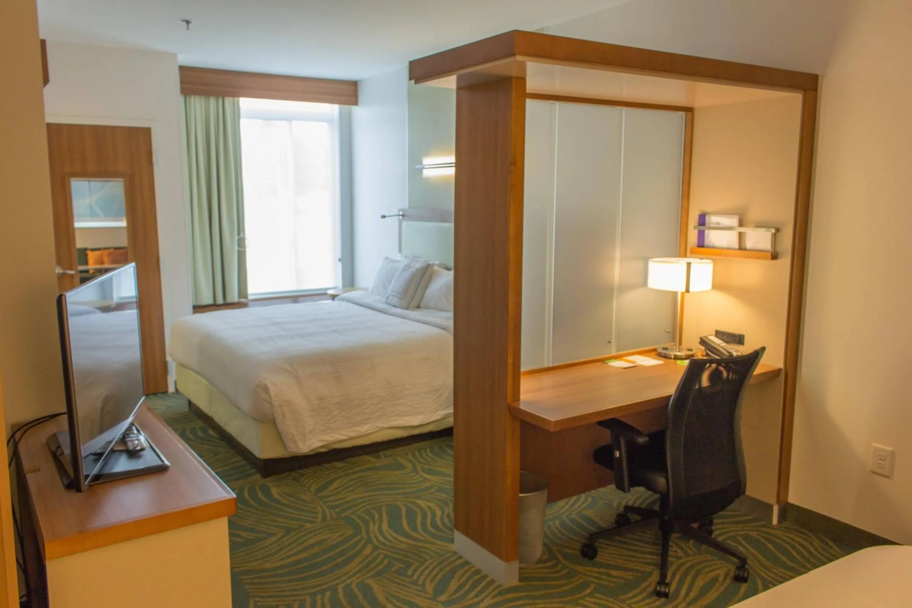 Bedroom, Bed in SpringHill Suites by Marriott Sumter