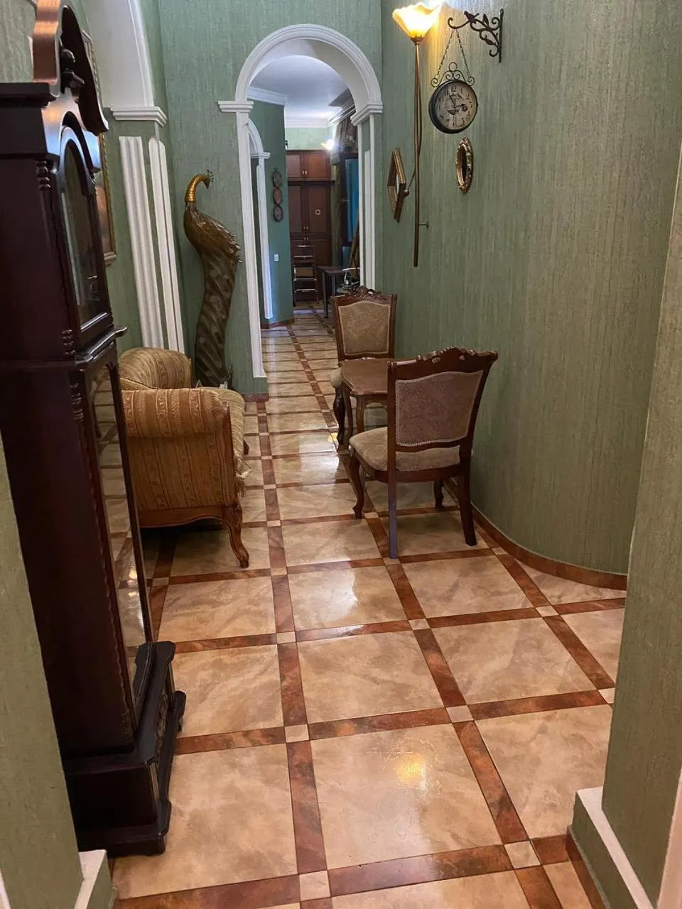 Seating area in Hotel Pavo