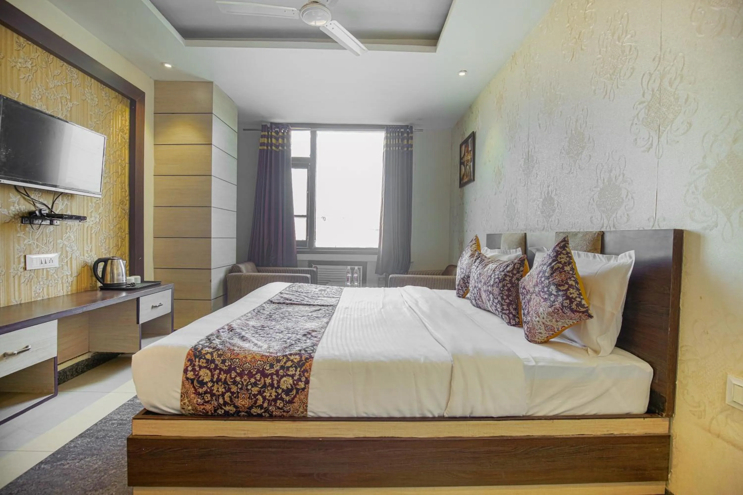 View (from property/room), Bed in VK Hotels & Resorts