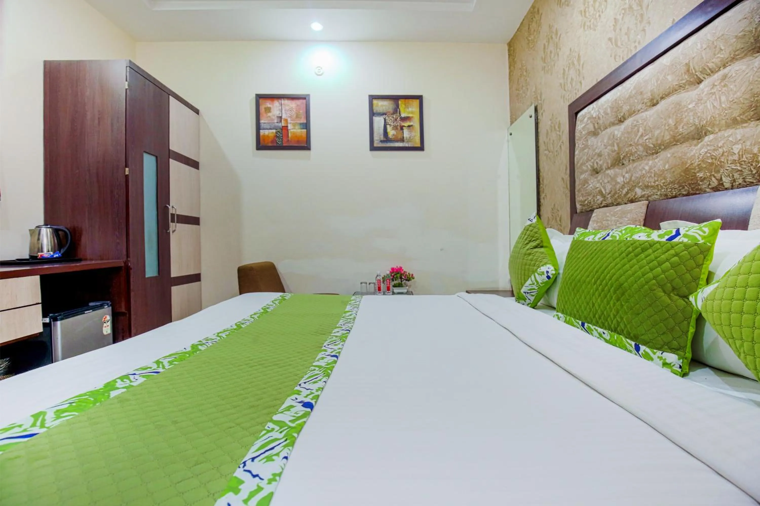 wardrobe, Bed in VK Hotels & Resorts