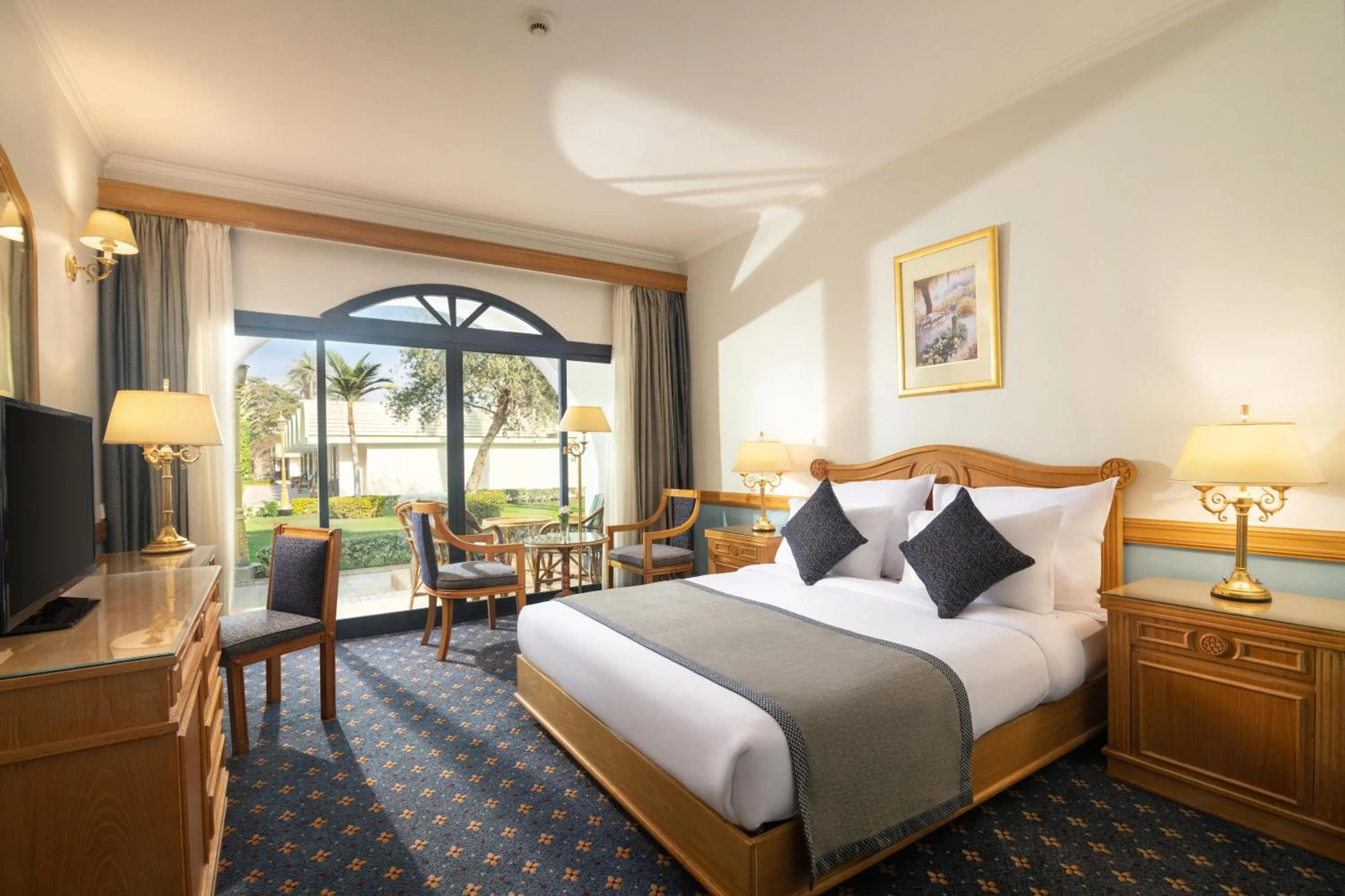 Photo of the whole room, Bed in JAZ Pyramids Resort