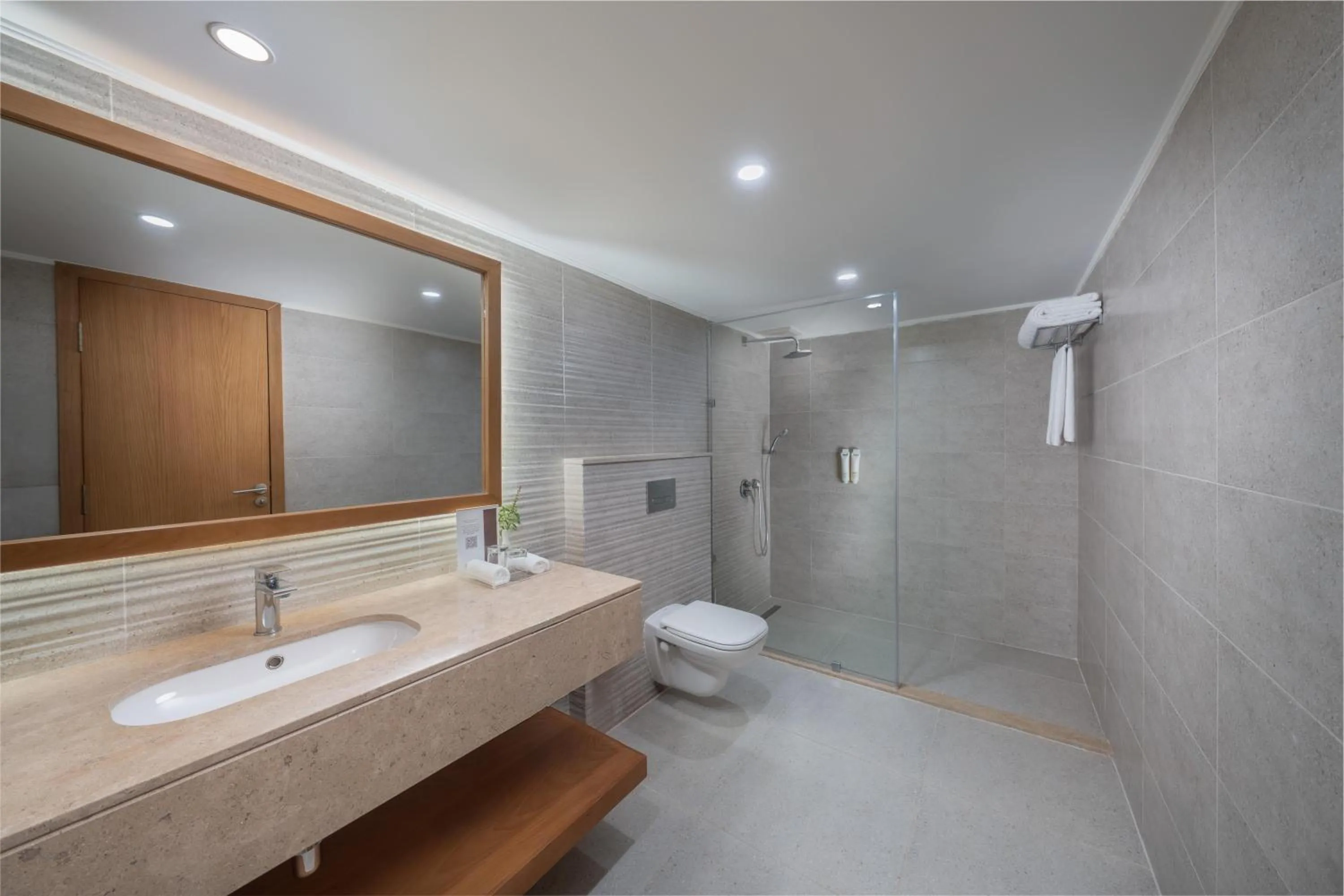 Bathroom in JAZ Pyramids Resort