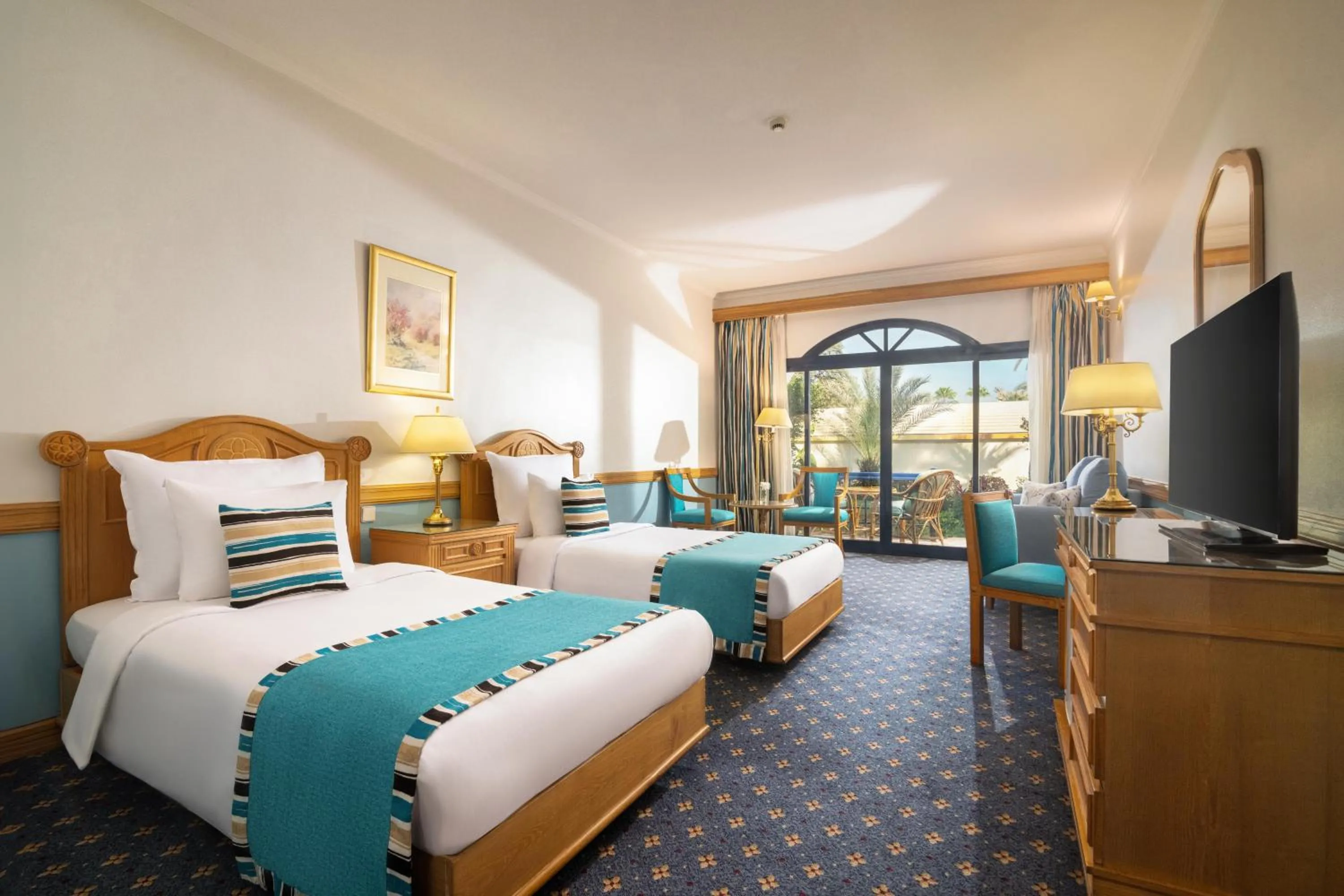 Photo of the whole room, Bed in JAZ Pyramids Resort