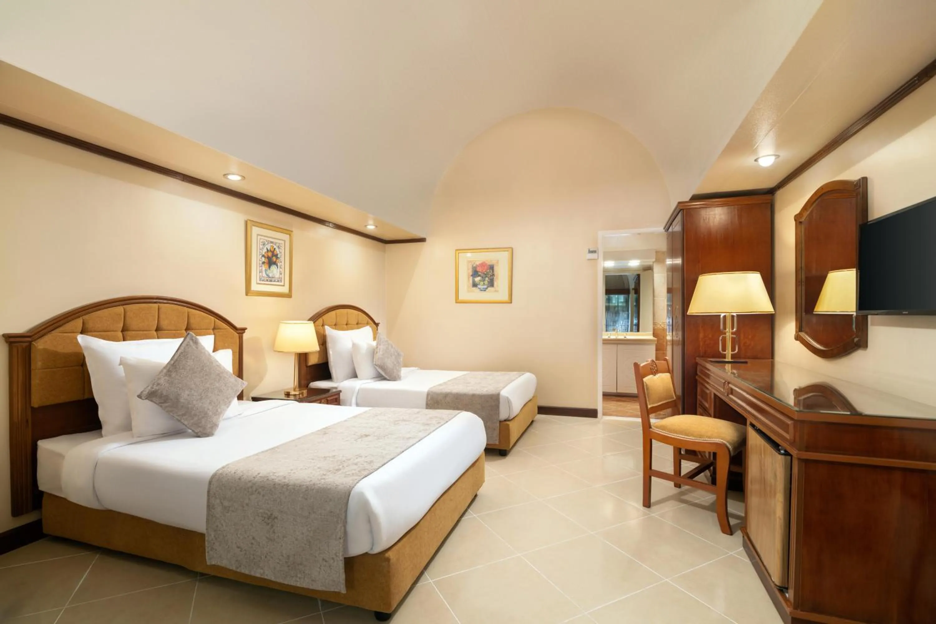 Photo of the whole room, Bed in JAZ Pyramids Resort