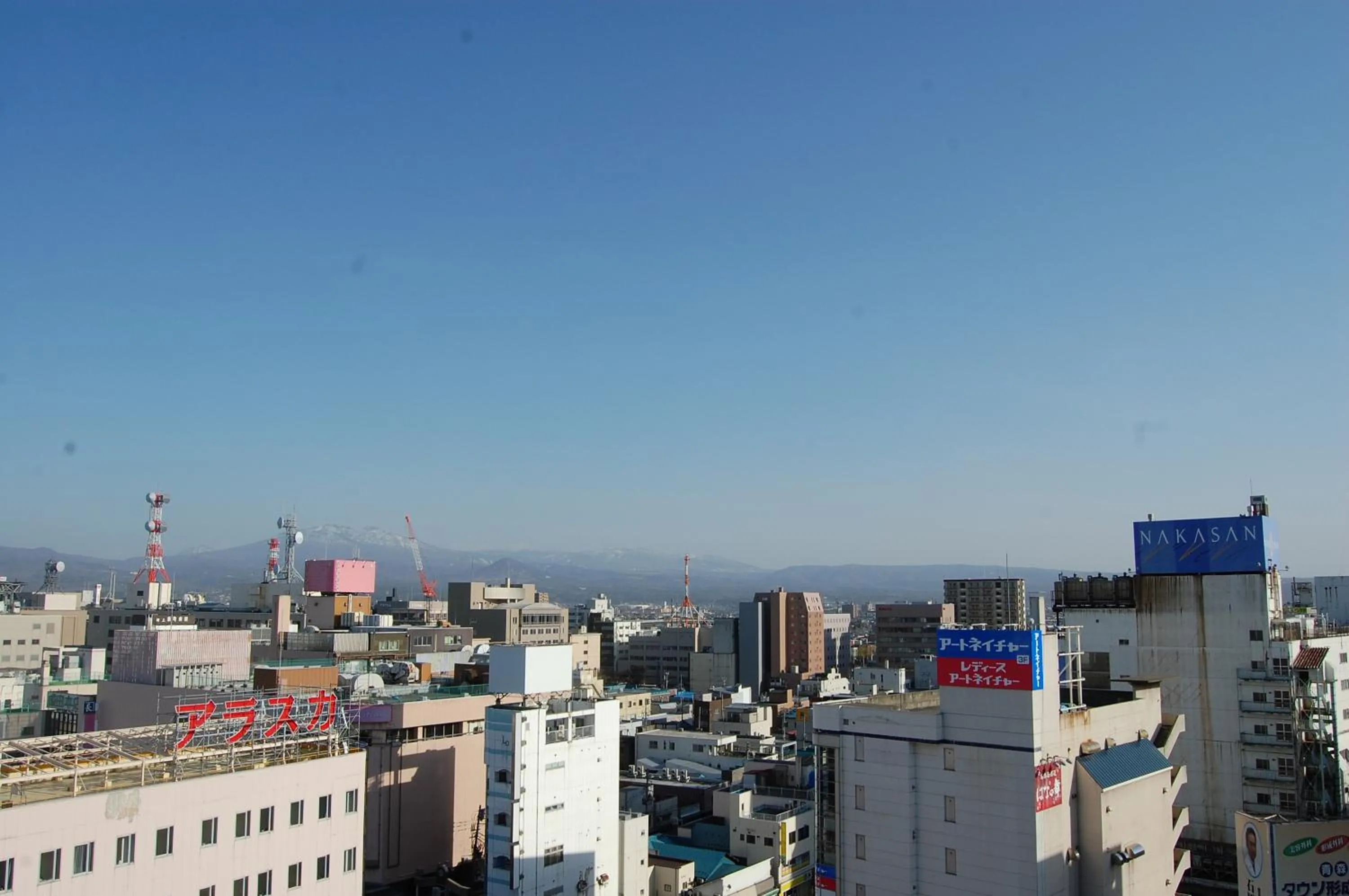 View (from property/room) in Hotel Sunroute Aomori