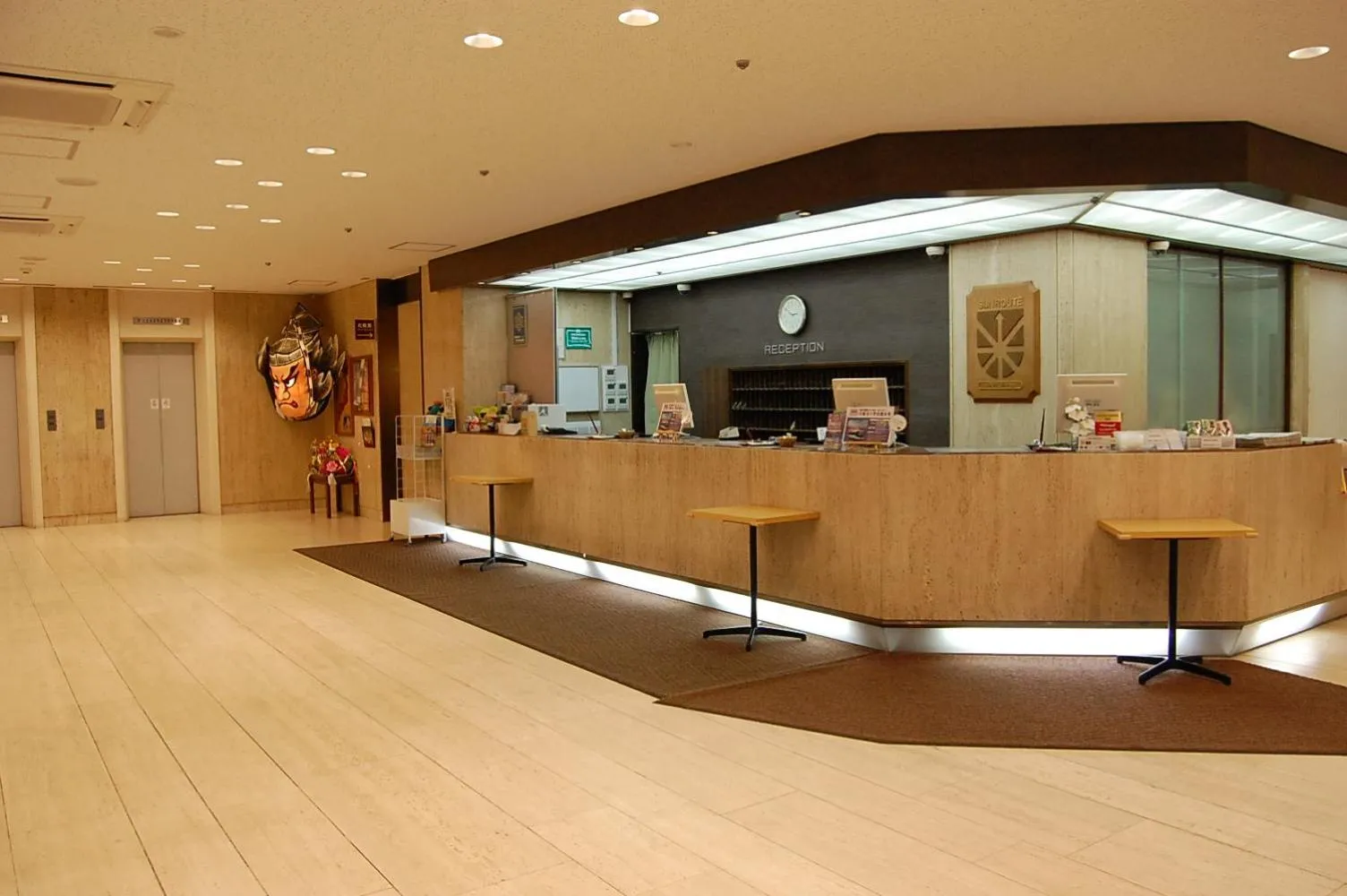 Lobby or reception in Hotel Sunroute Aomori