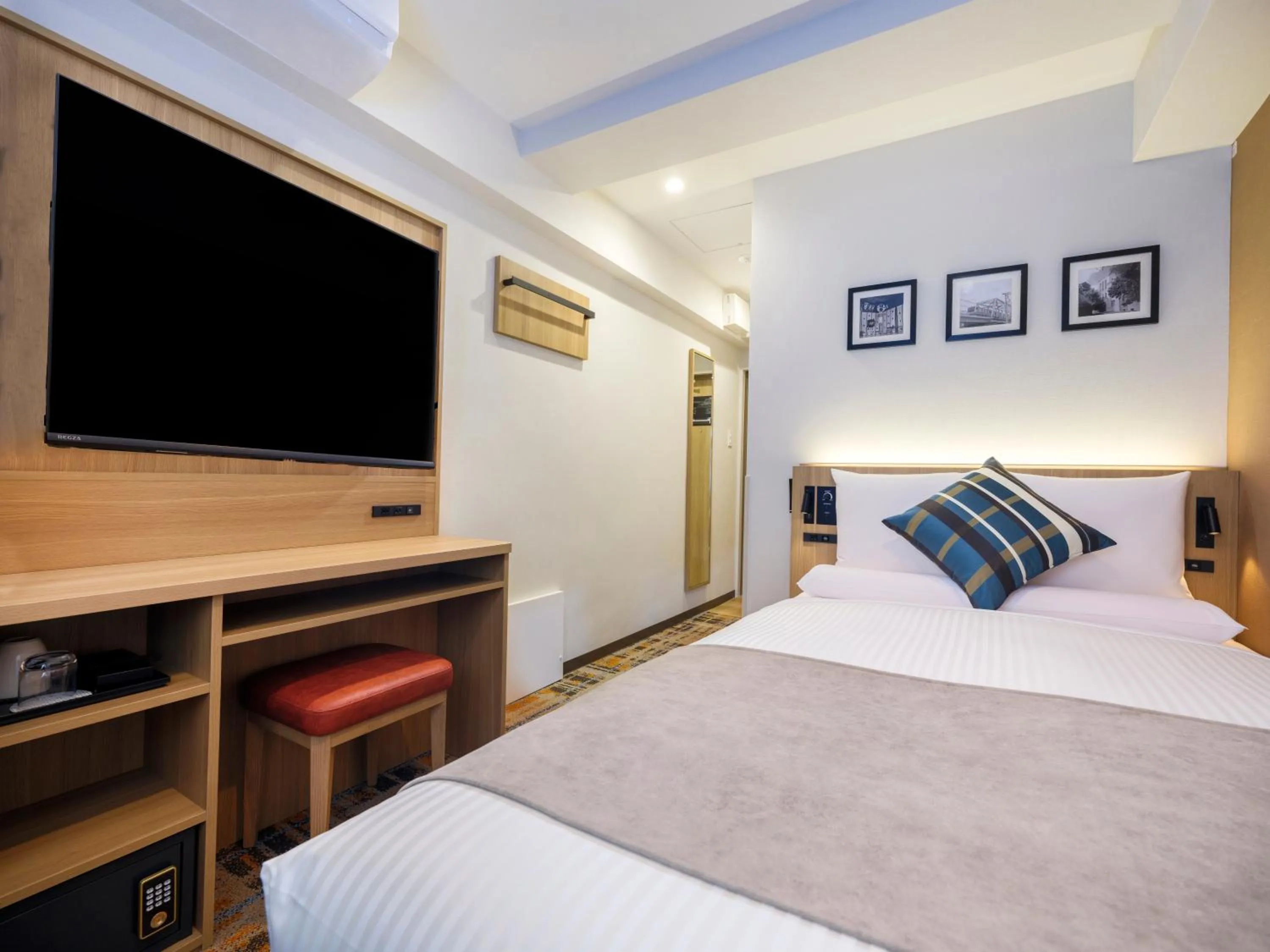 Bed in FLEXSTAY INN Higashi Jujo