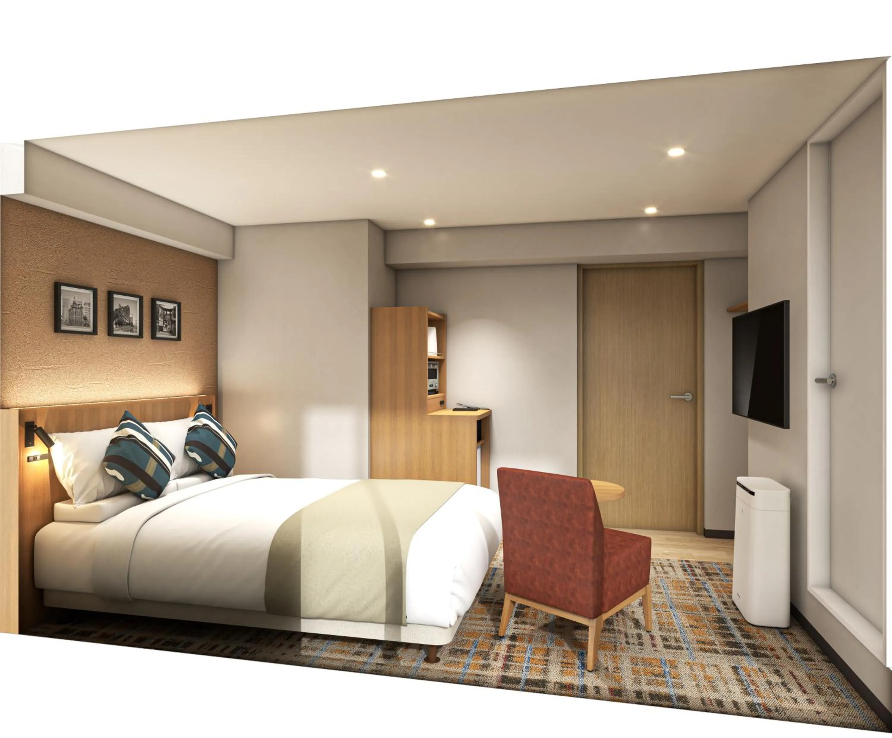 Photo of the whole room, Bed in FLEXSTAY INN Higashi Jujo