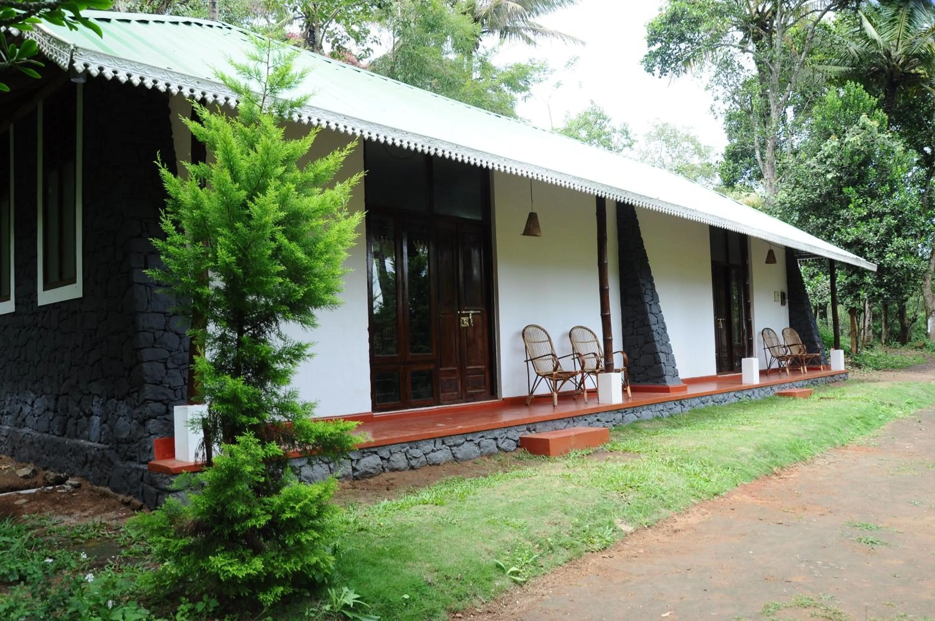 Property building in Punarjani Ayurvedic Resorts
