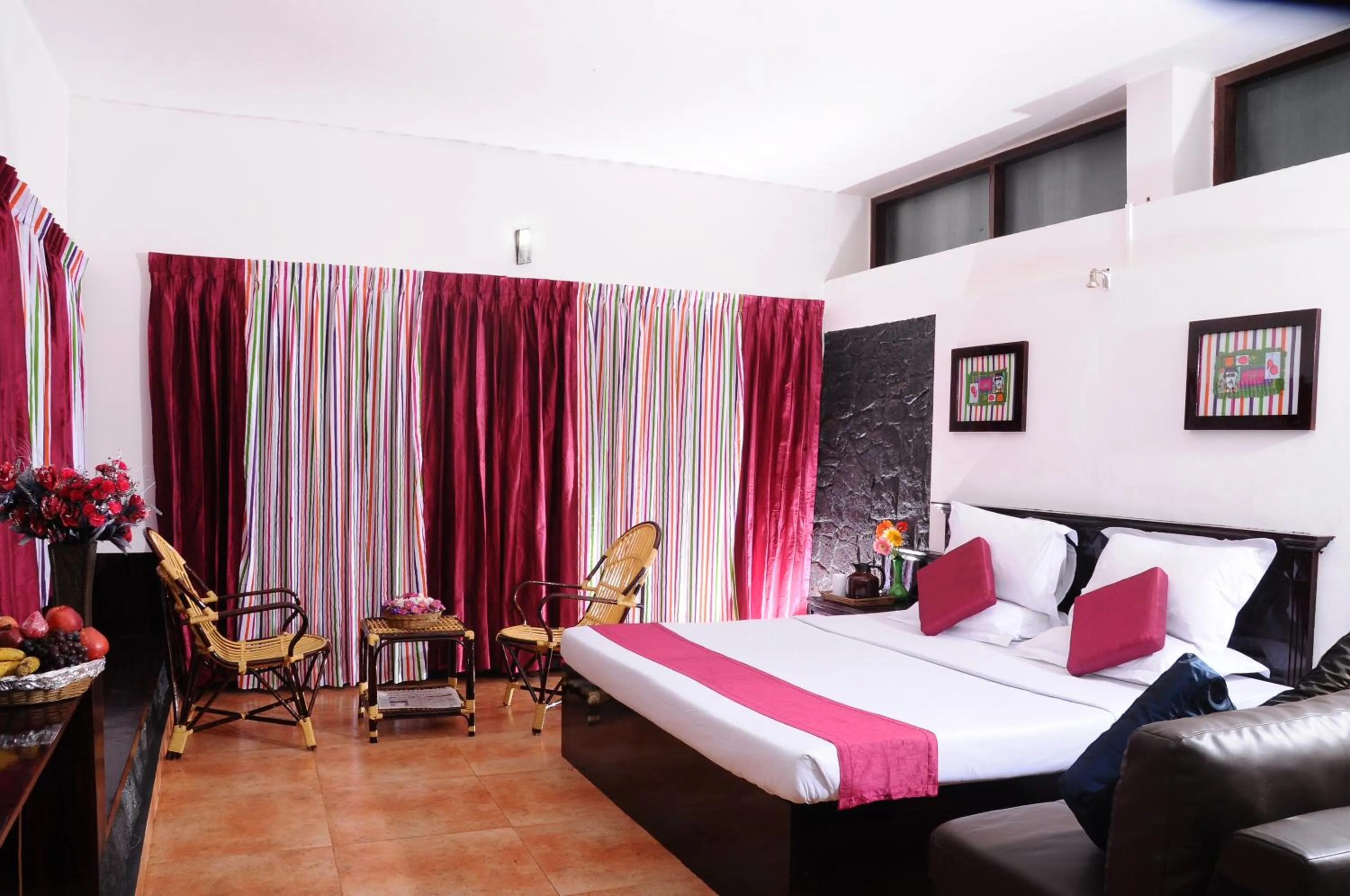 Bed in Punarjani Ayurvedic Resorts