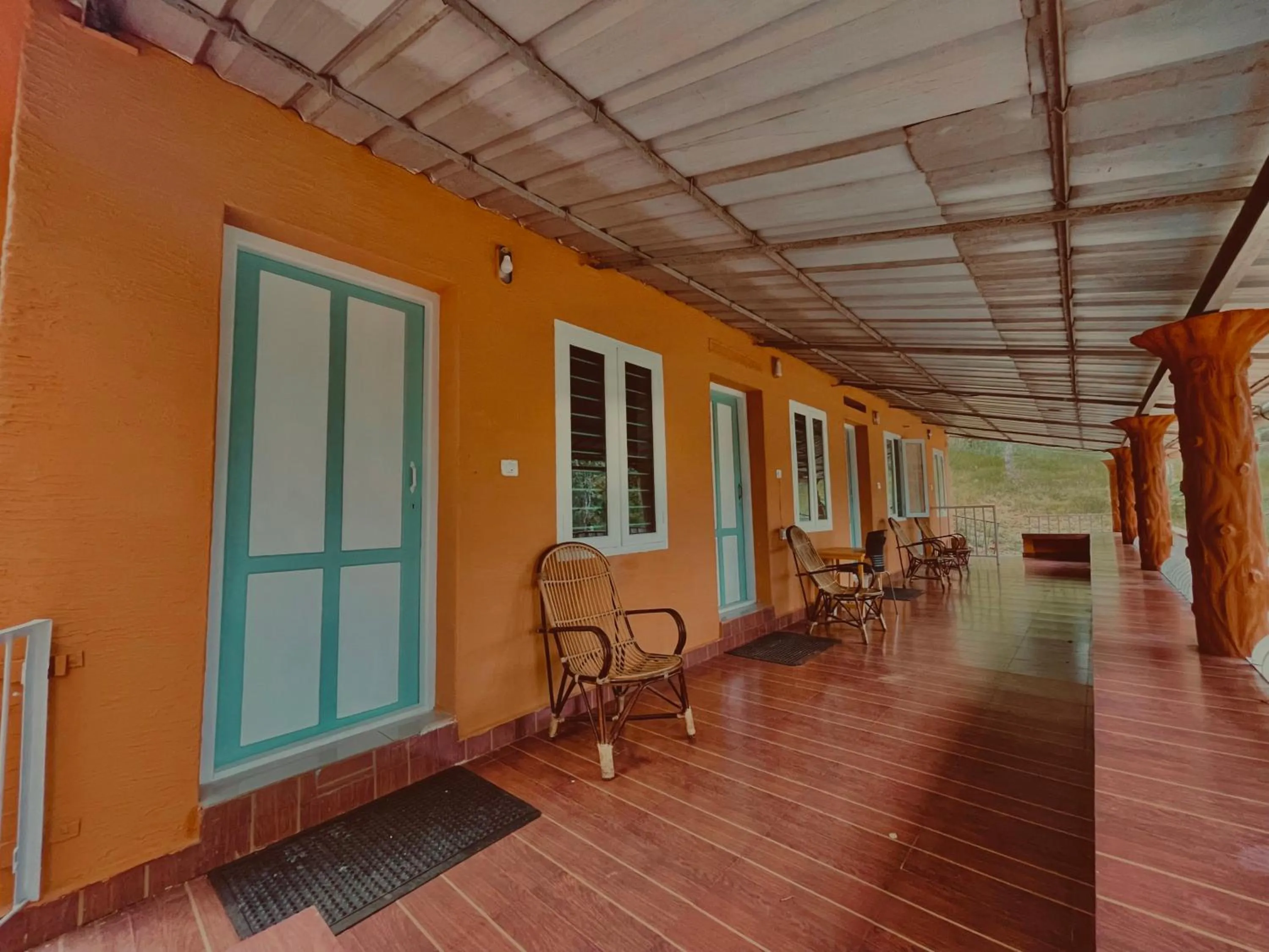 Seating area in Punarjani Ayurvedic Resorts