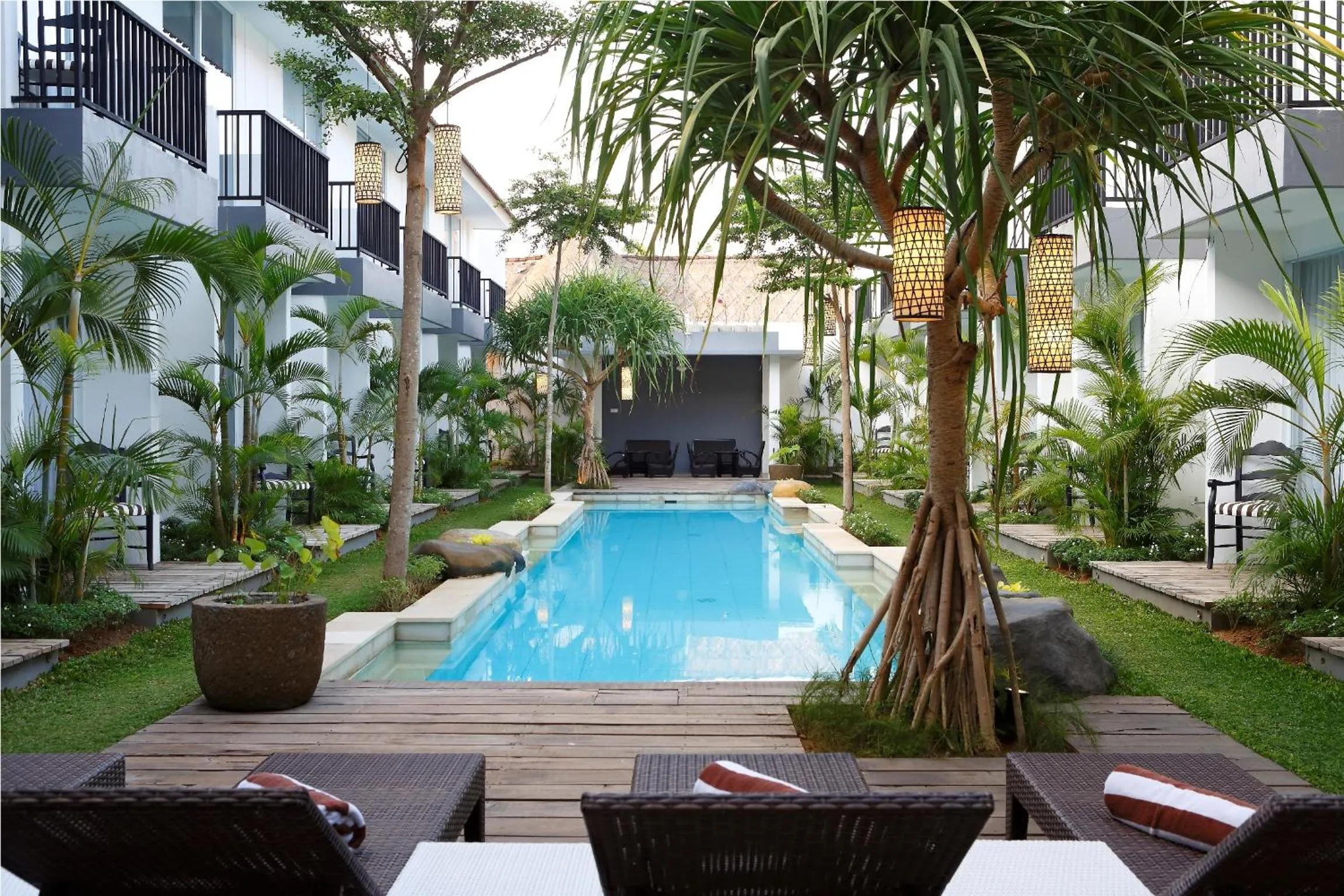 Swimming pool in 7 Bidadari Hotel Seminyak