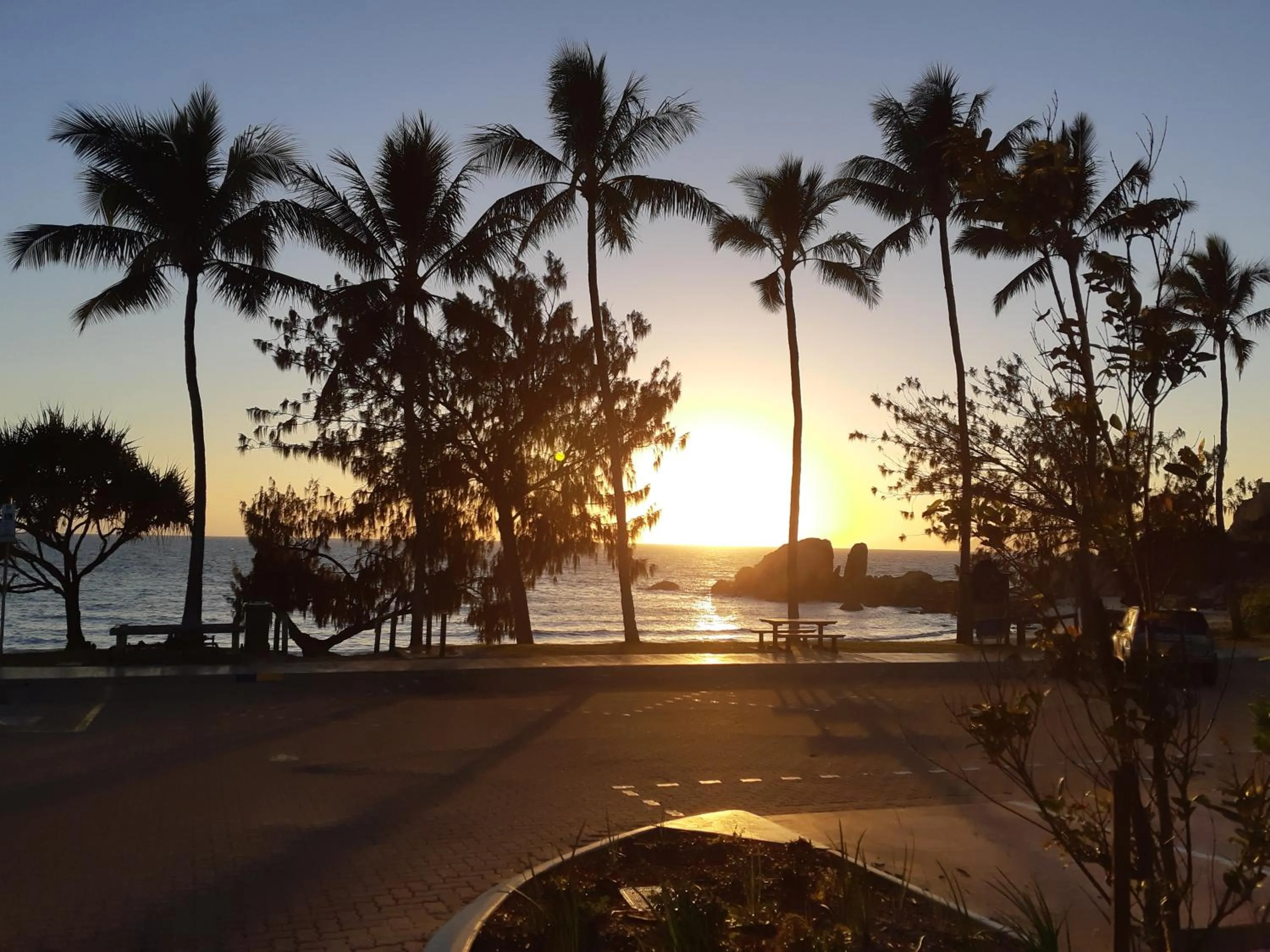 Sunrise in Whitsunday Sands Resort