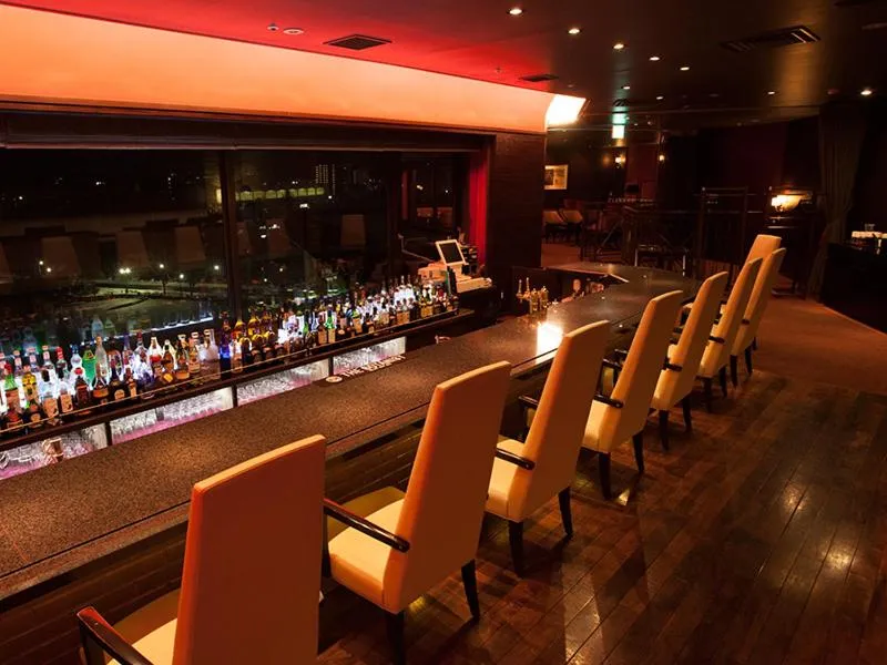 Lounge or bar in Akita Castle Hotel