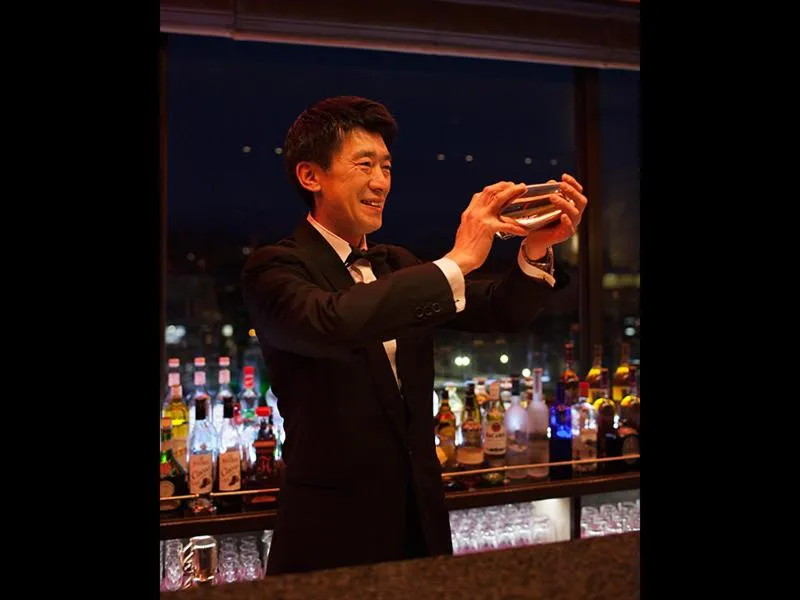 Lounge or bar in Akita Castle Hotel