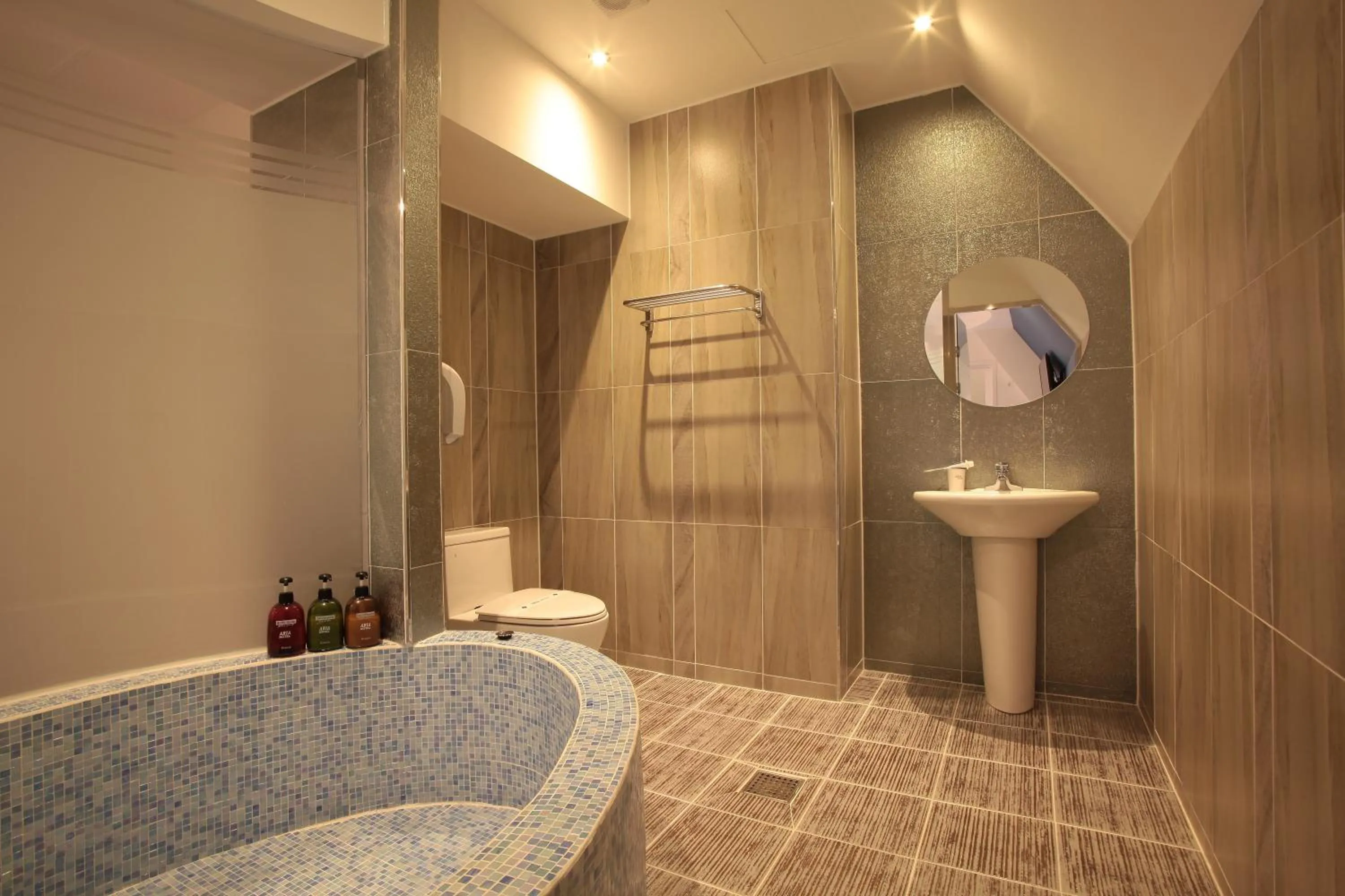 Hot Tub, Bathroom in Boutique Hotel Aria Nampo