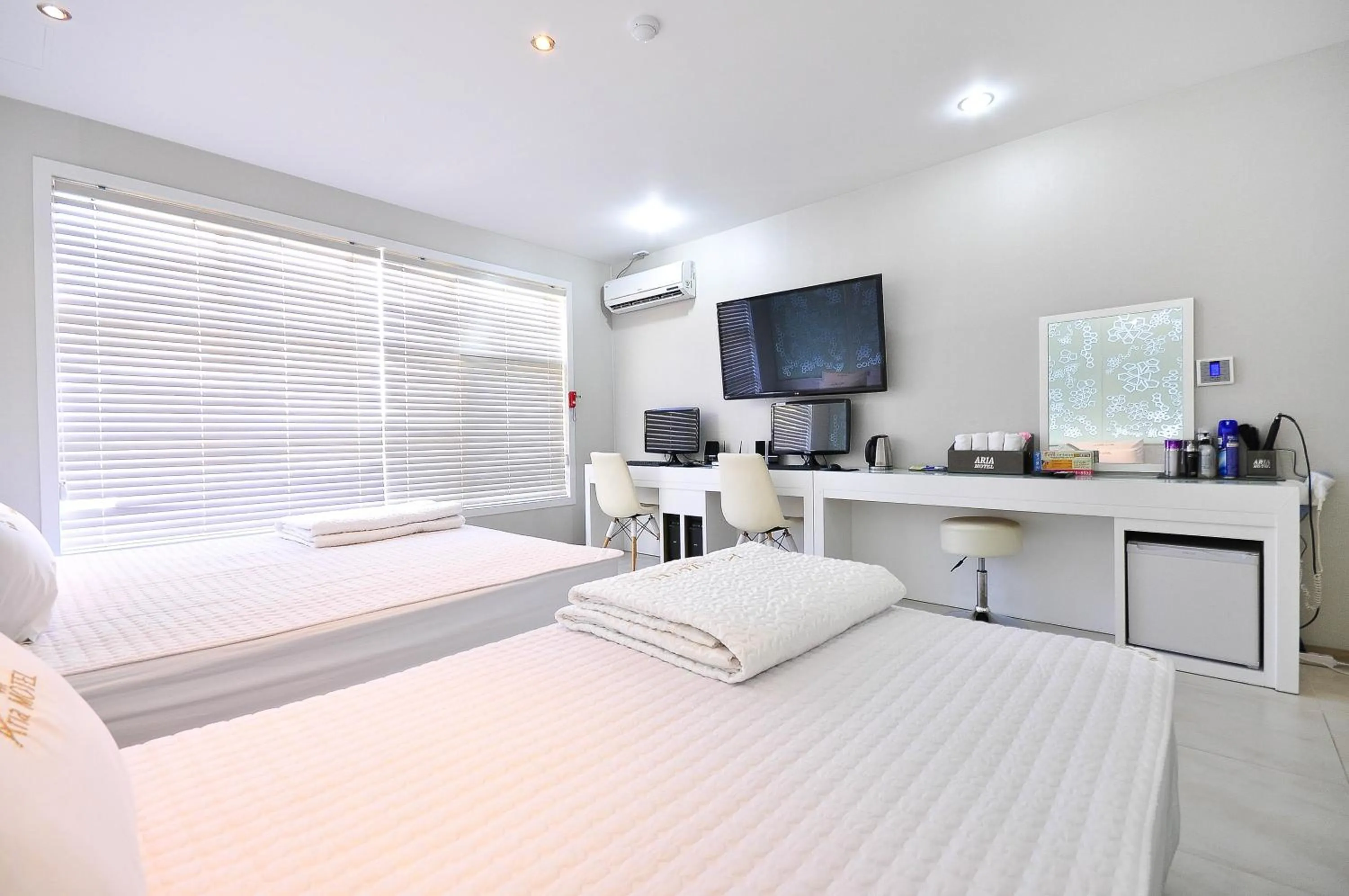 Decorative detail, Bed in Boutique Hotel Aria Nampo