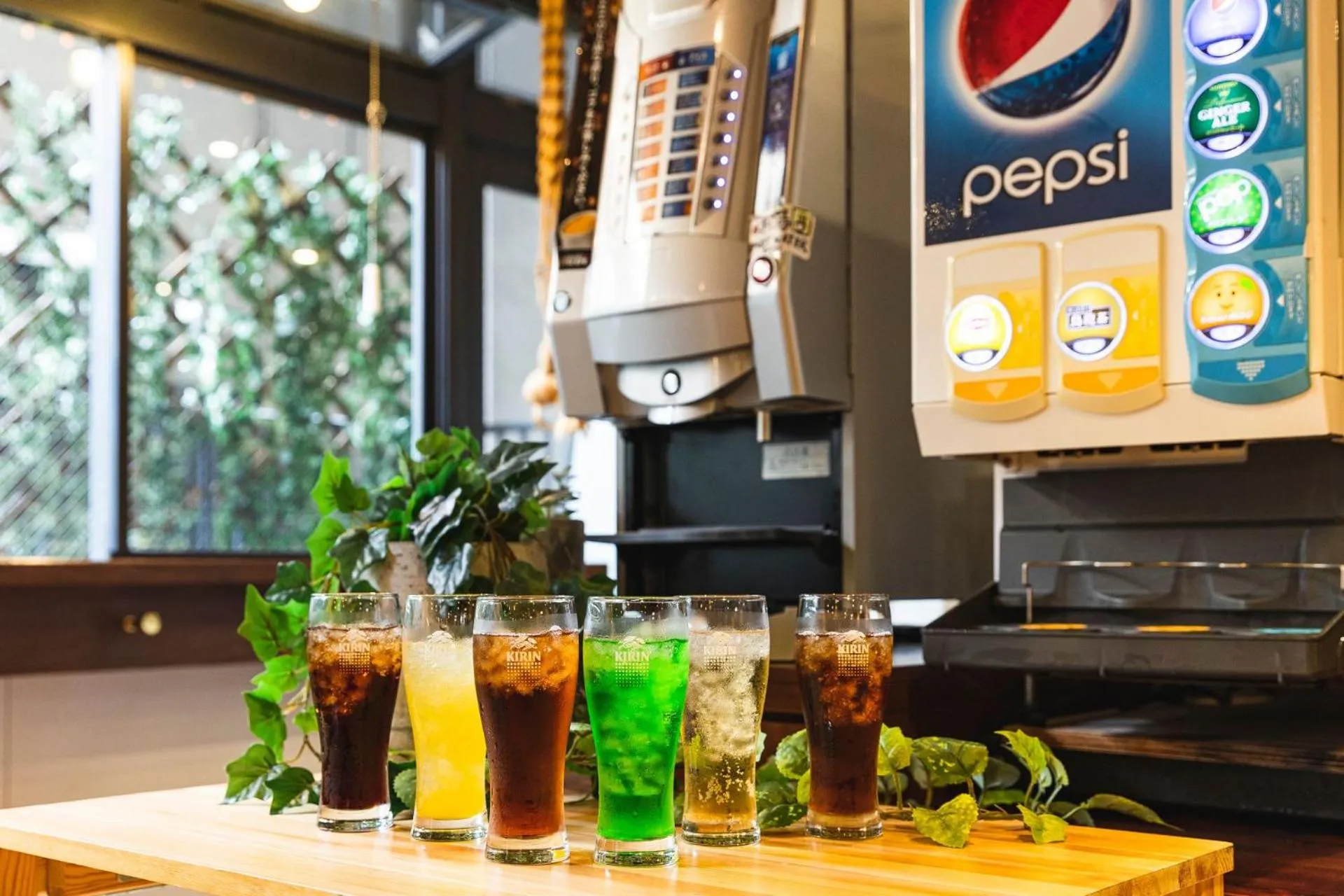 Food and drinks in HOTEL RELIEF Namba Daikokuchou