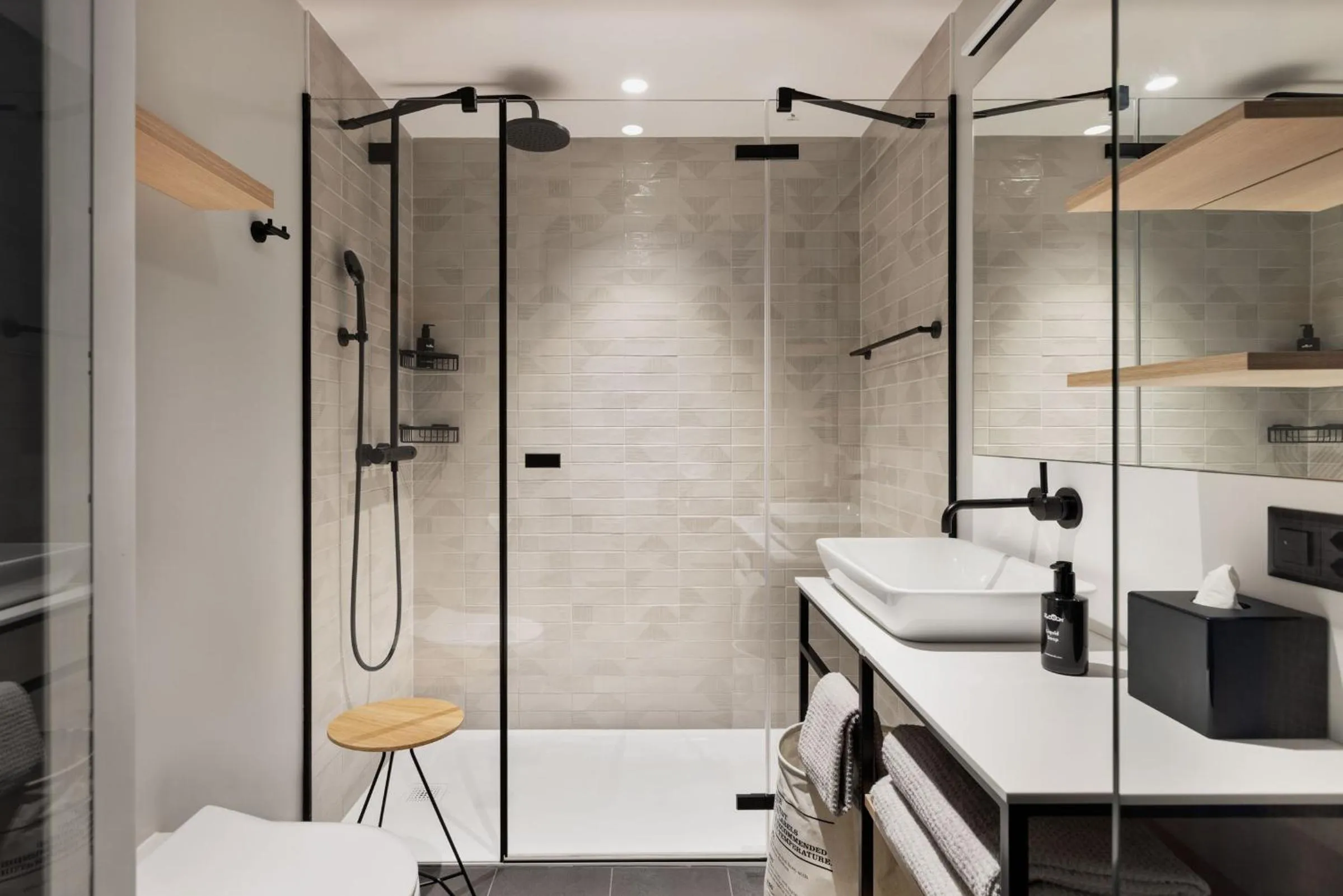 Bathroom in Stay KooooK Geneva City - Online Check In