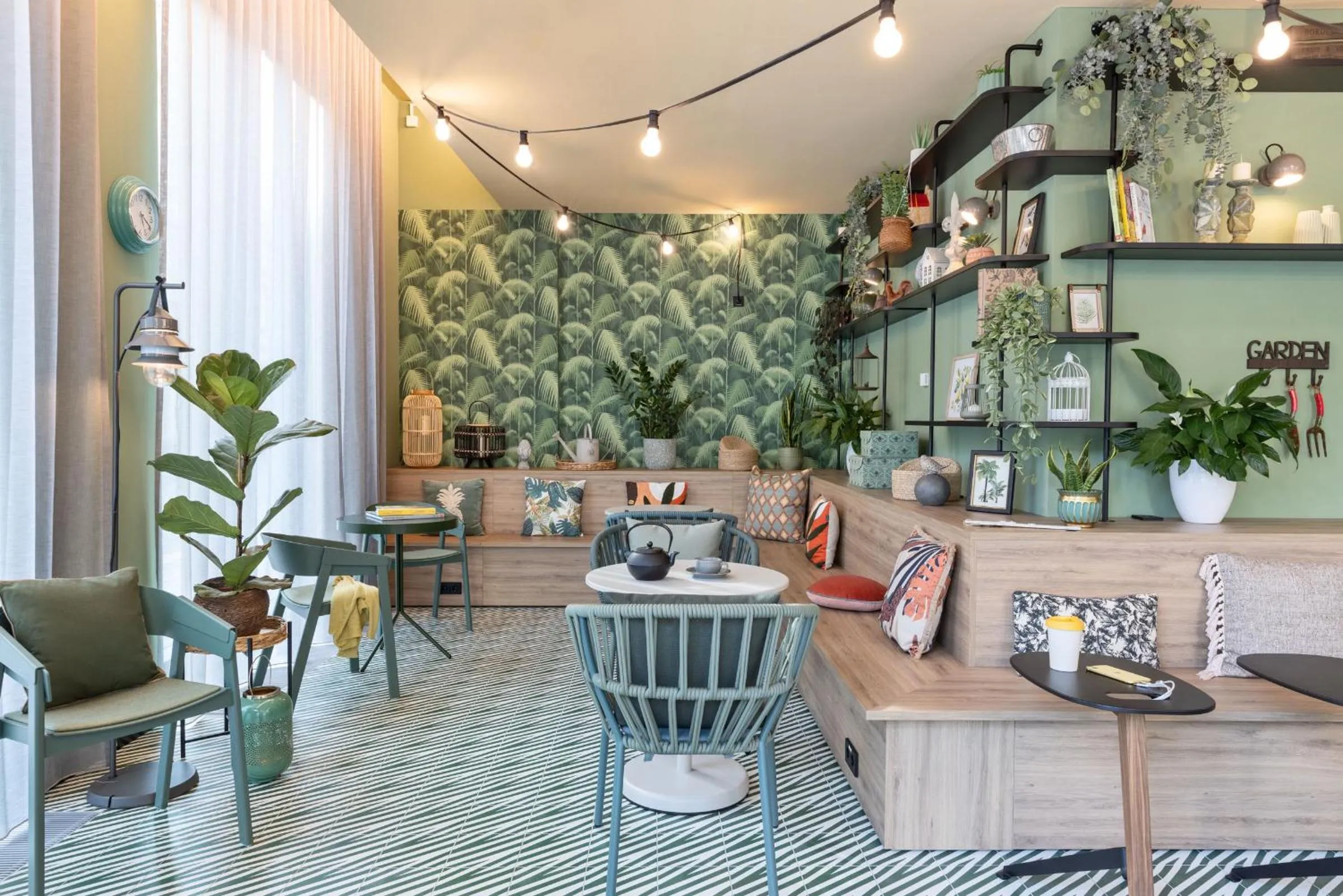 Seating area in Stay KooooK Leipzig City - Online Check In