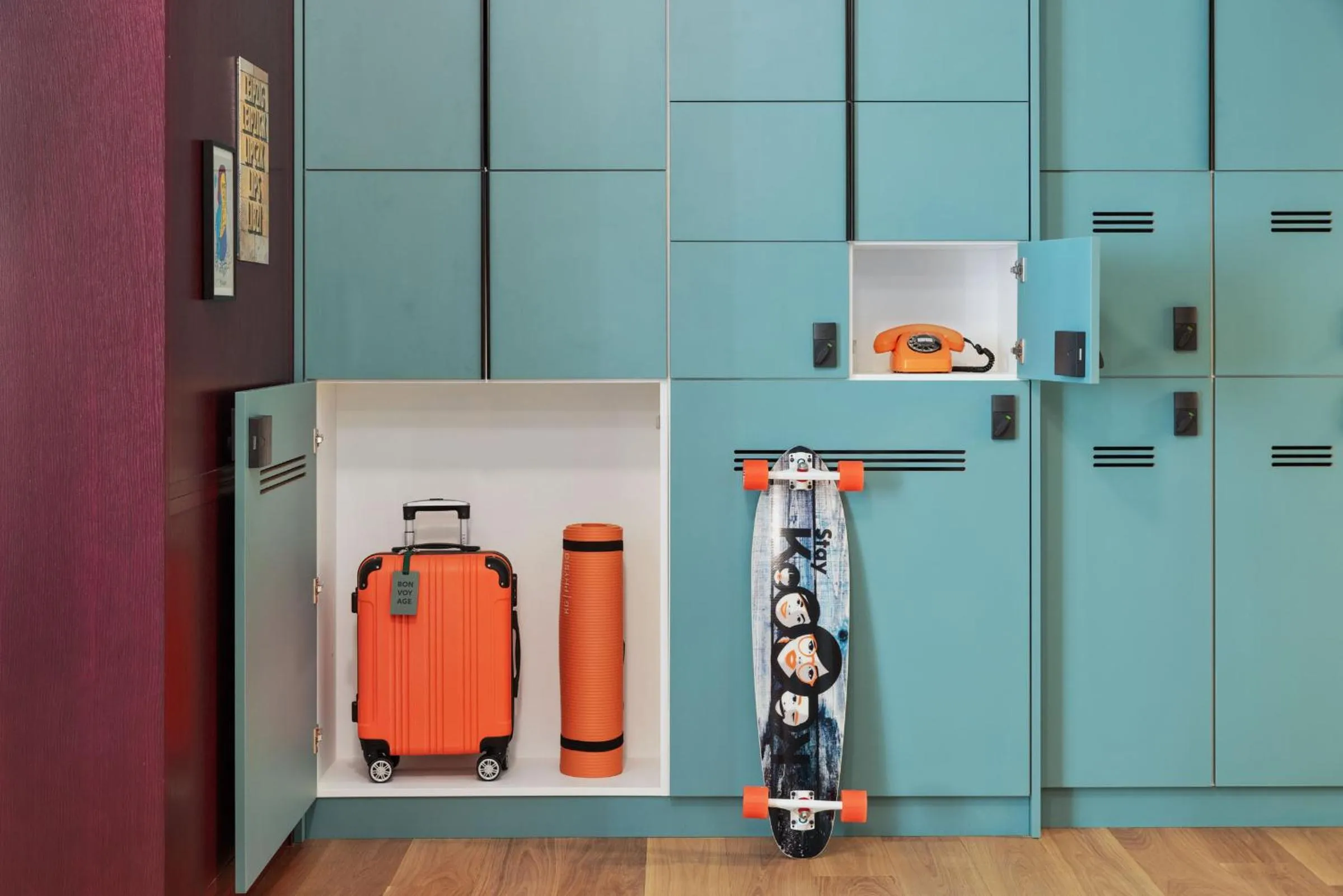 locker in Stay KooooK Leipzig City - Online Check In