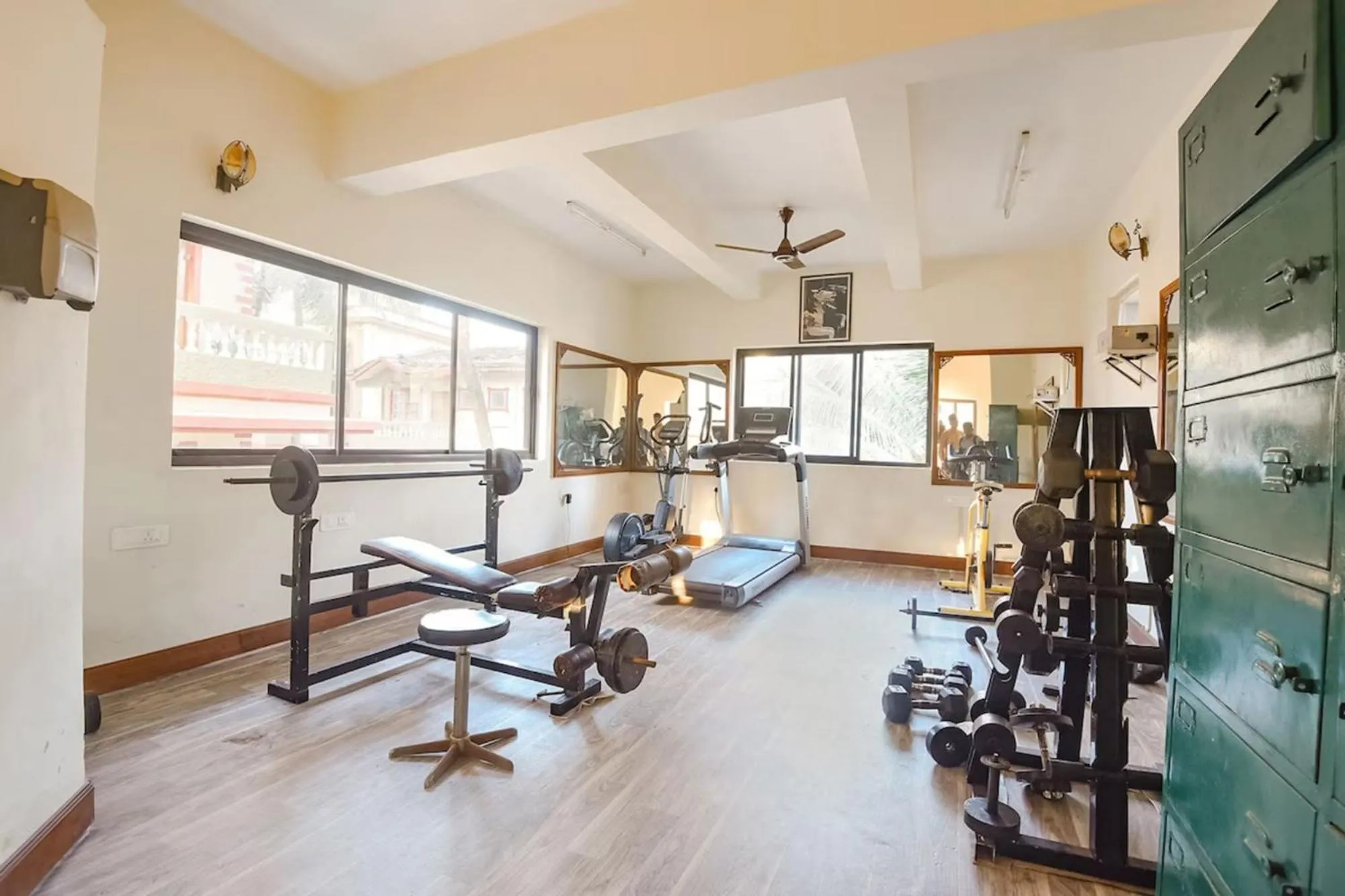 Fitness centre/facilities in FabHotel Prime Emerald Highland - 500M From Candolim Beach