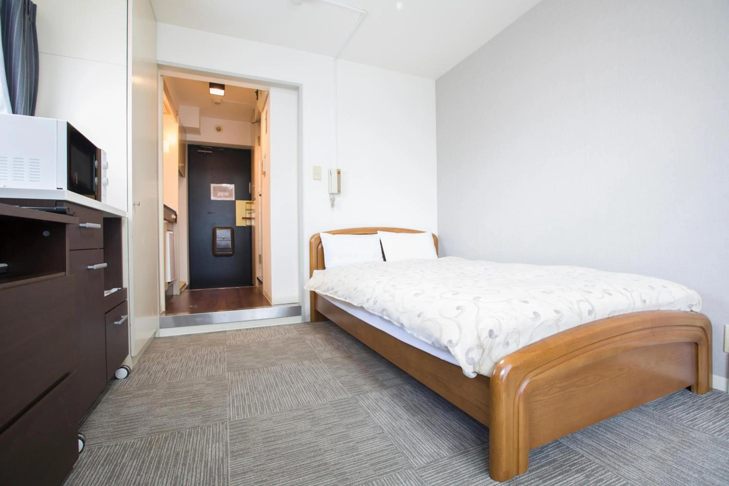 Photo of the whole room, Bed in FLEXSTAY INN Nakanobu