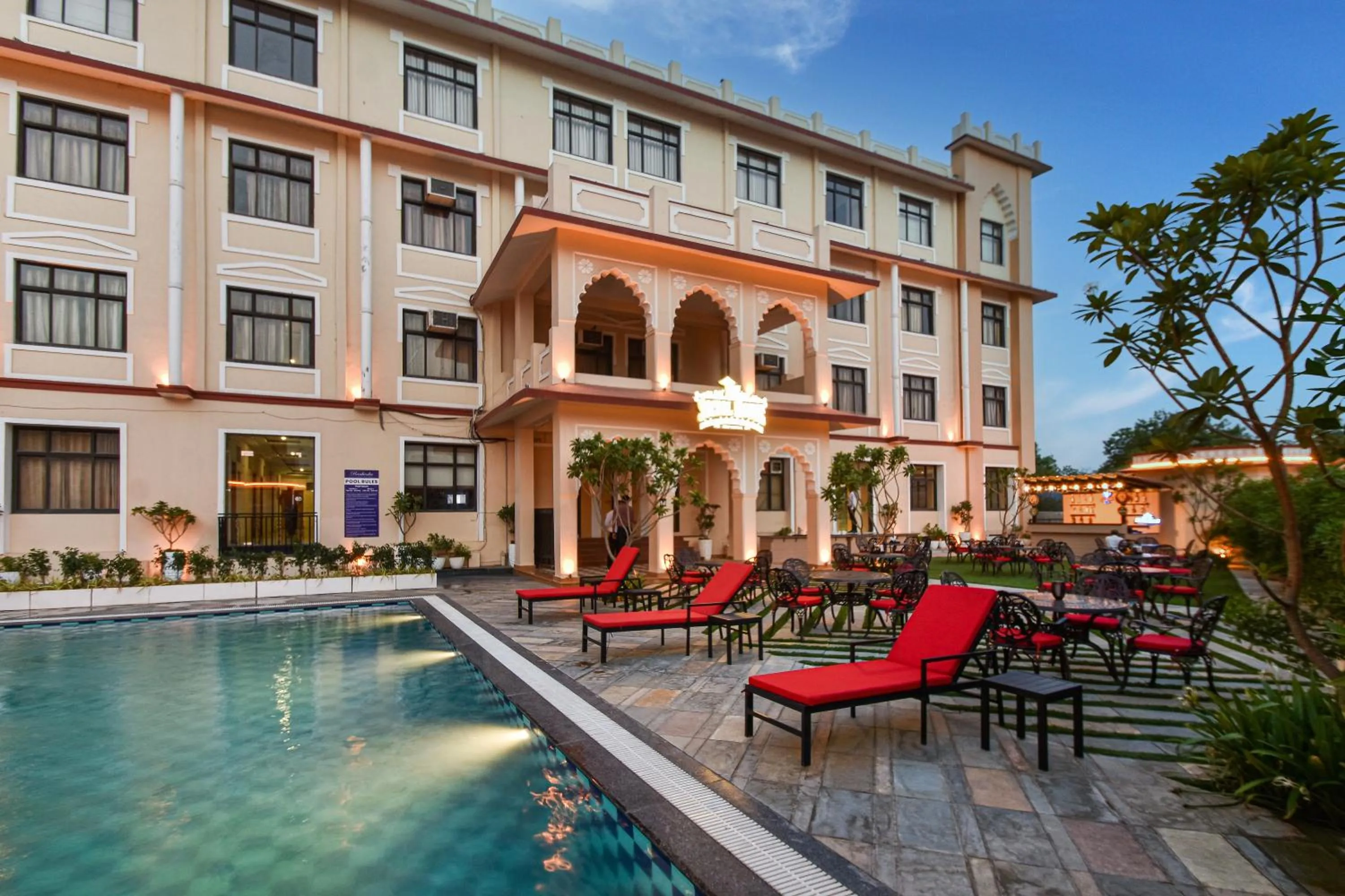 Property building in Ranbanka Heritage Resort 1 km from Bhilwara Railway Station