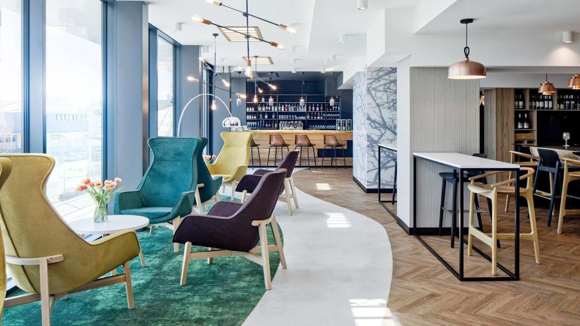 Lobby or reception in B&B HOTEL Tomaszów Lubelski