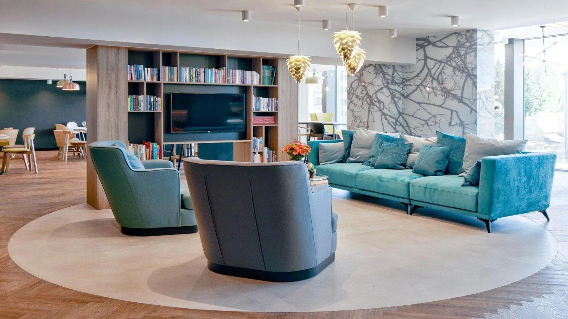 Lobby or reception in B&B HOTEL Tomaszów Lubelski